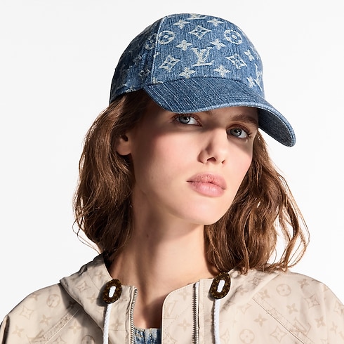 Women - Denim Cap S00 Women Accessories Hats & Caps | LOUIS VUITTON (Product zoom)