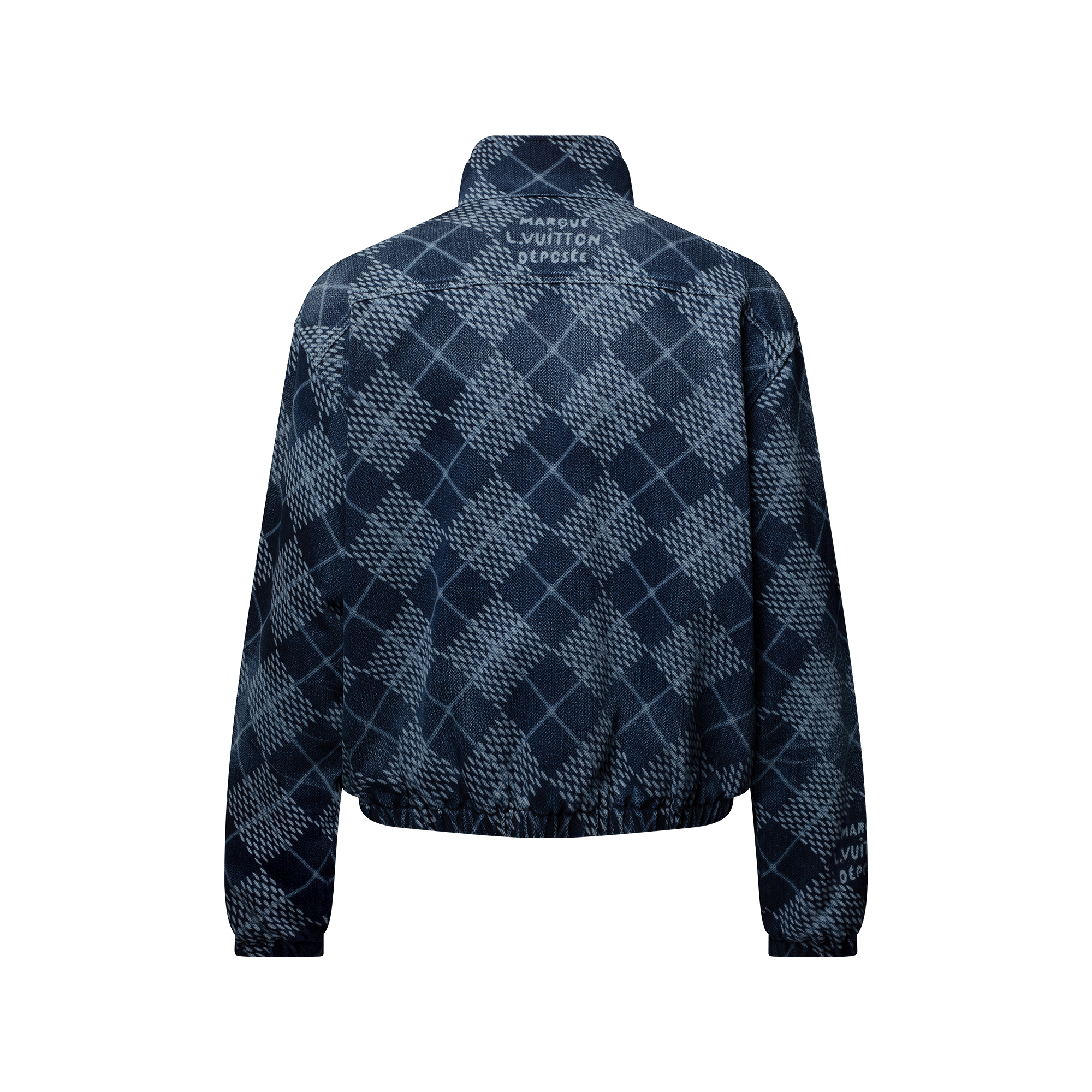 Men - Denim Fleece Blouson  Men Ready-to-Wear Outerwear and Coats | LOUIS VUITTON (Product zoom)