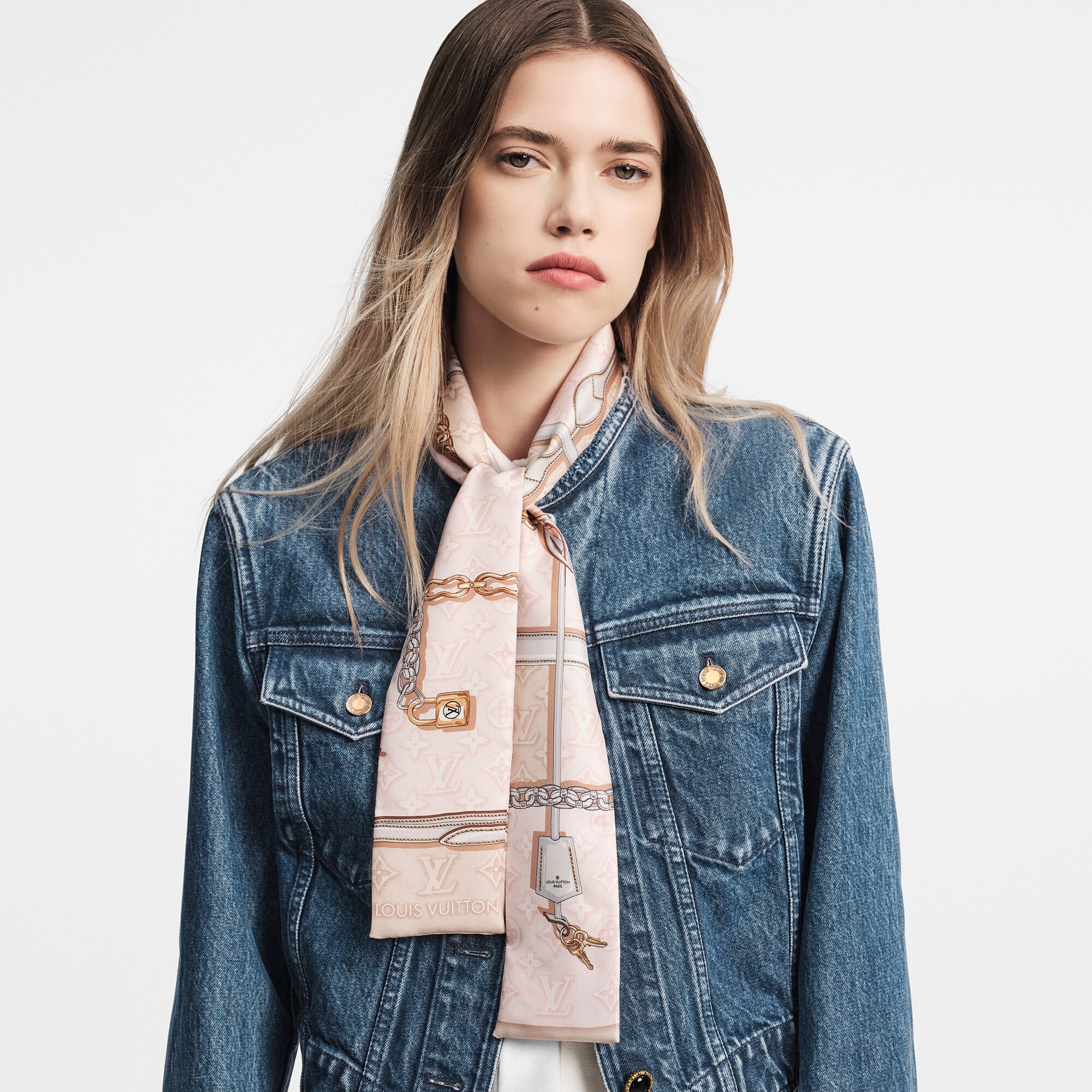 Denimgram Confidential Bandeau - Luxury S00 Pink | LOUIS VUITTON