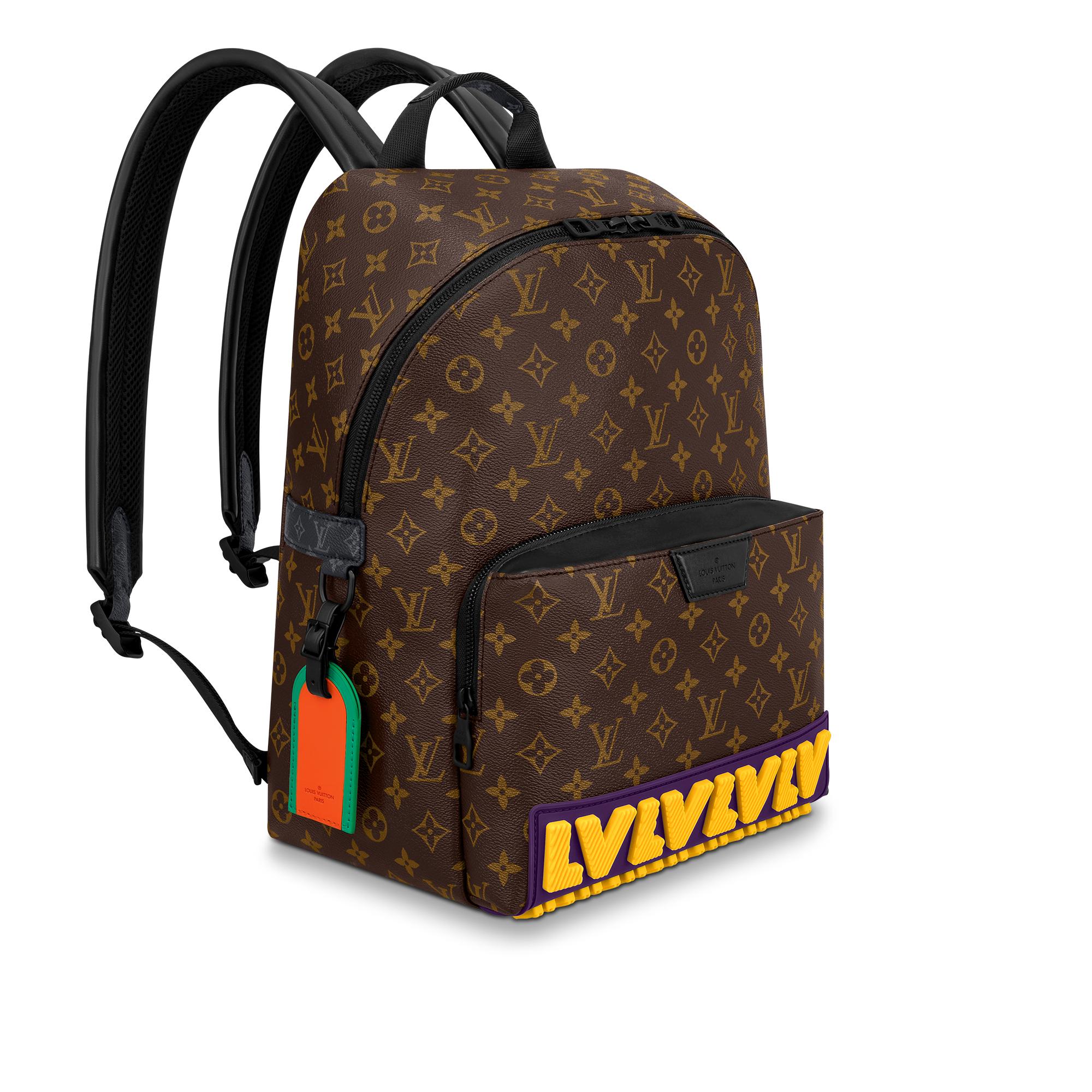 louis vuitton backpack yellow