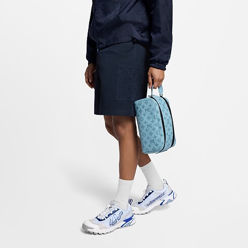 Men - Dopp Kit Toiletry Bag Monogram Shadow Men Travel Travel Accessories and Organisers | LOUIS VUITTON (Product zoom)