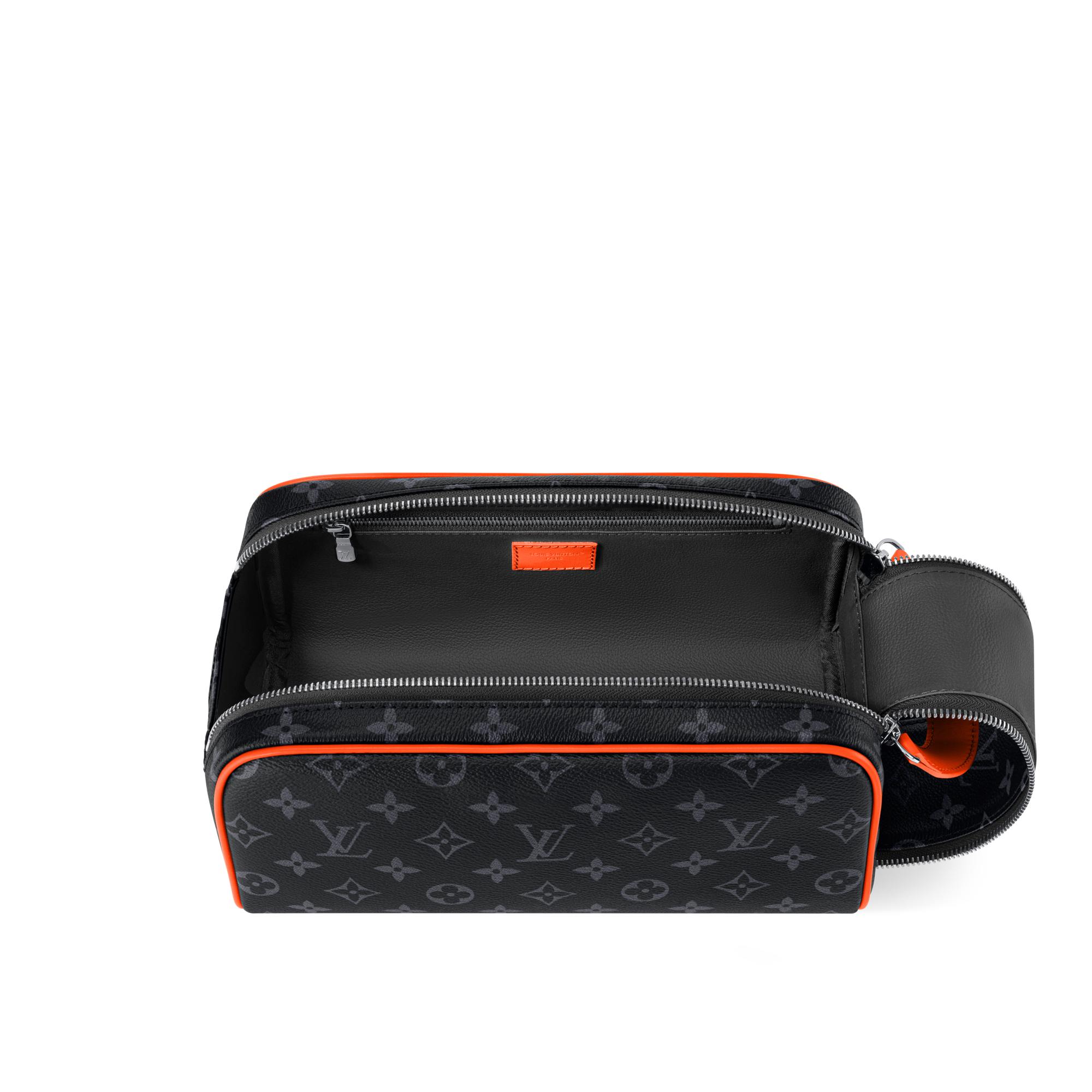 Men - Dopp Kit Toiletry Pouch Monogram Eclipse Canvas Men Travel Travel Accessories and Organisers | LOUIS VUITTON (Product zoom)