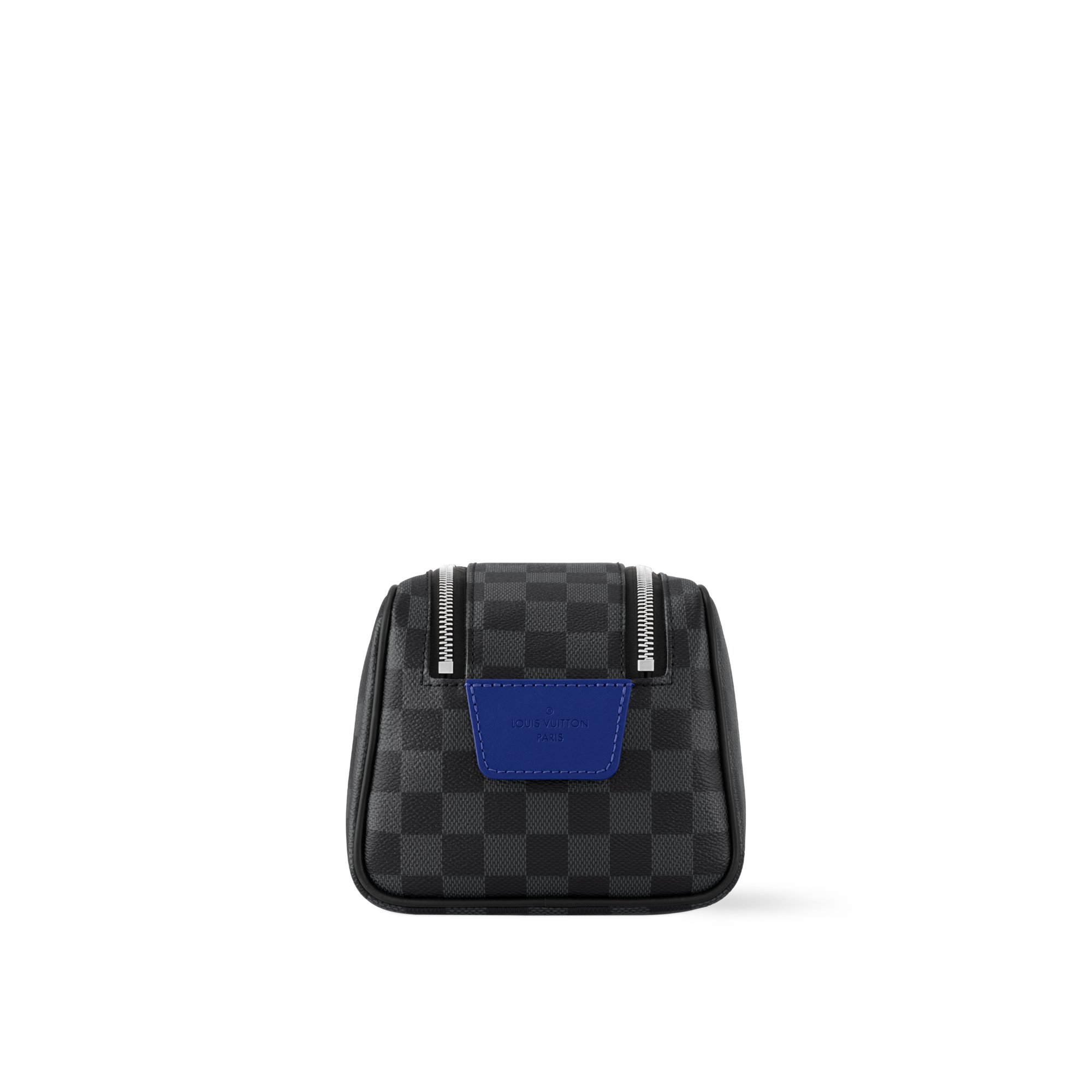 Men - Dopp Kit Toiletry Pouch Damier Graphite Canvas Men Travel Travel Accessories and Organisers | LOUIS VUITTON (Product zoom)