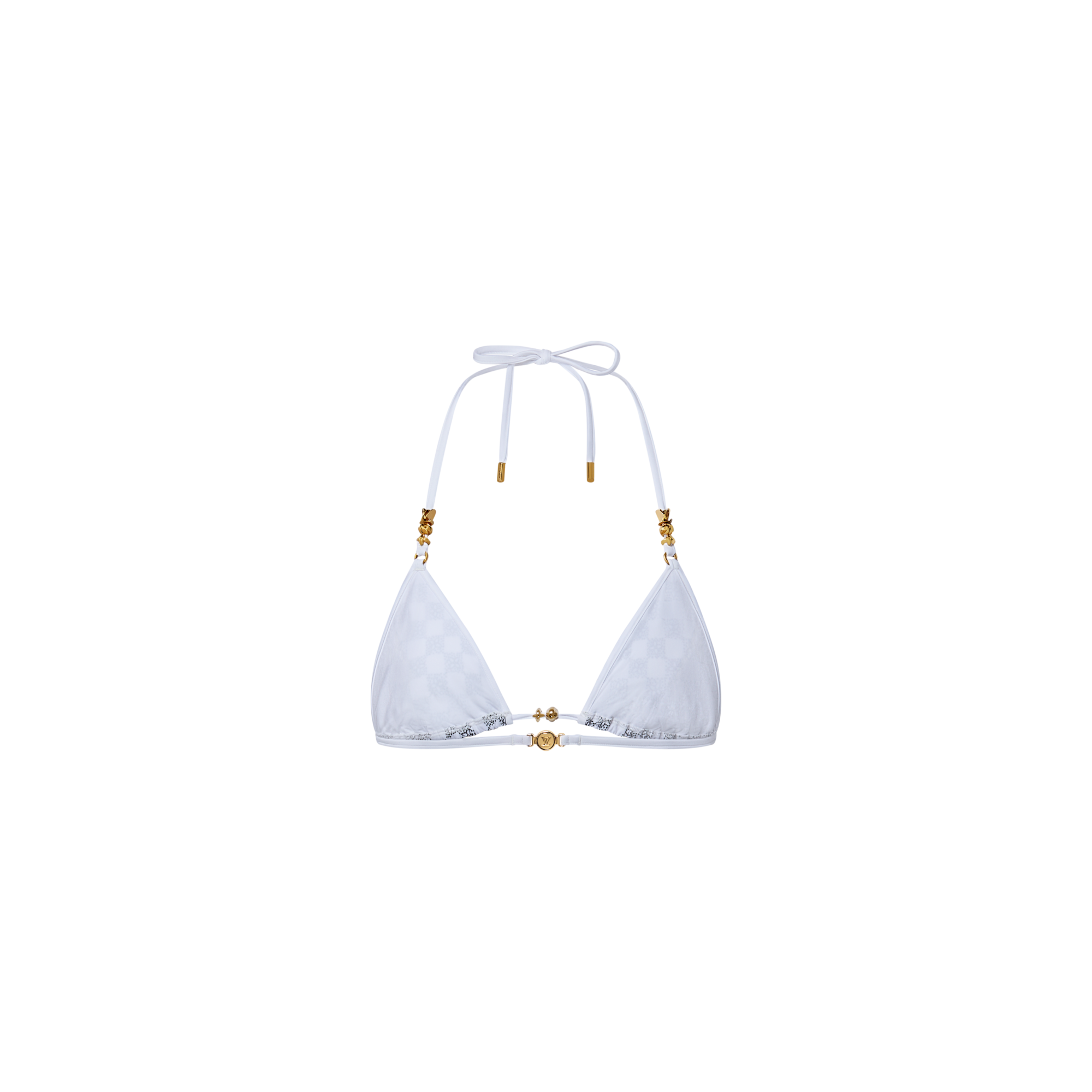 Women - Dotted Damier Bikini Top  Women Ready-to-Wear Swimwear | LOUIS VUITTON (Product zoom)