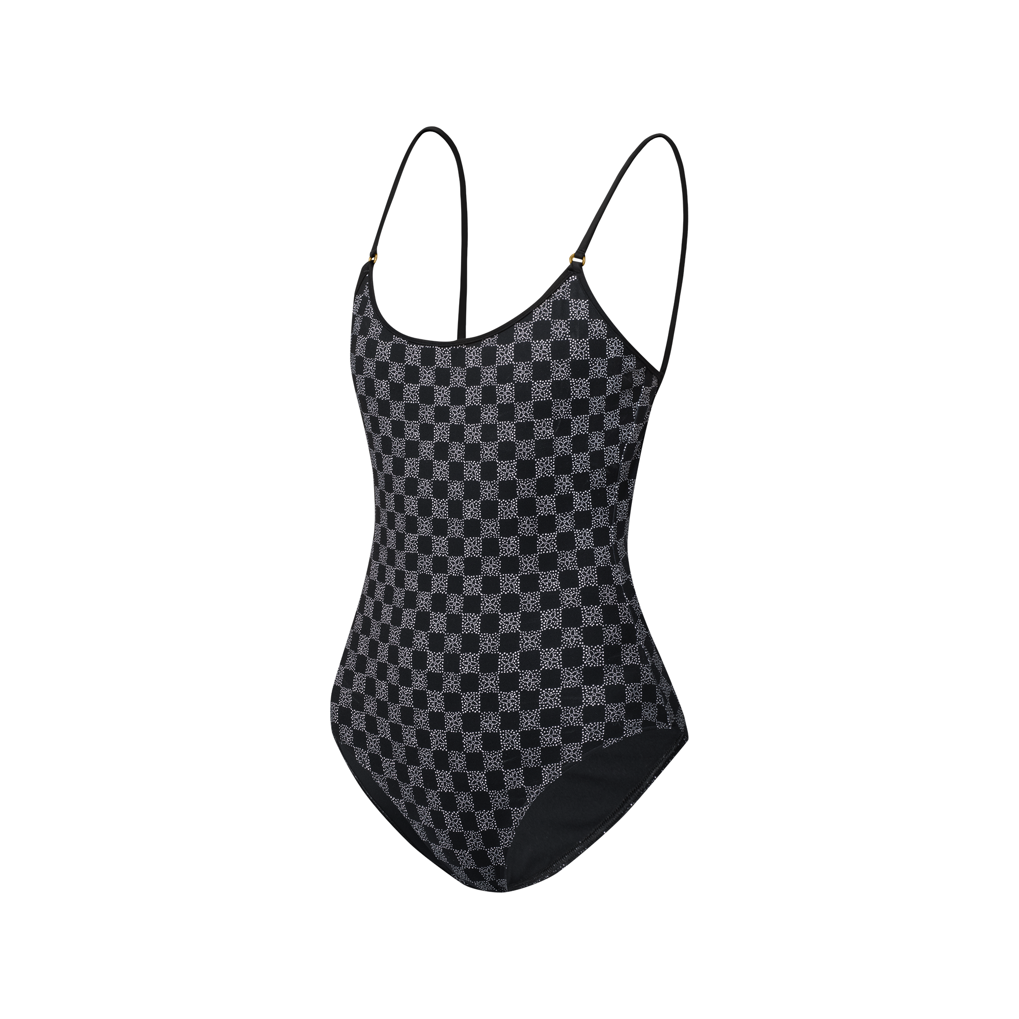 Women - Dotted Damier Swimsuit  Women Ready-to-Wear Swimwear | LOUIS VUITTON (Product zoom)