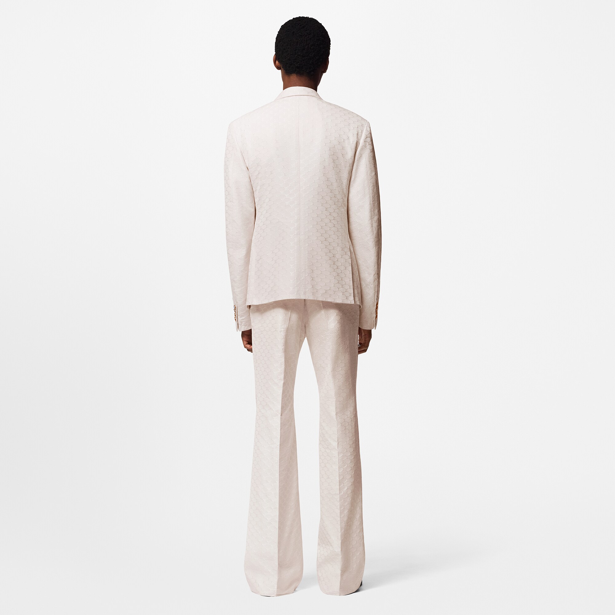 Double-Breasted Silk And Cotton Blend Tailored Jacket