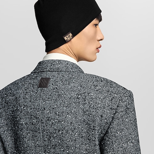 Men - Double-Breasted Tweed Jacket Men Ready-to-Wear Blazers and Jackets | LOUIS VUITTON (Product zoom)