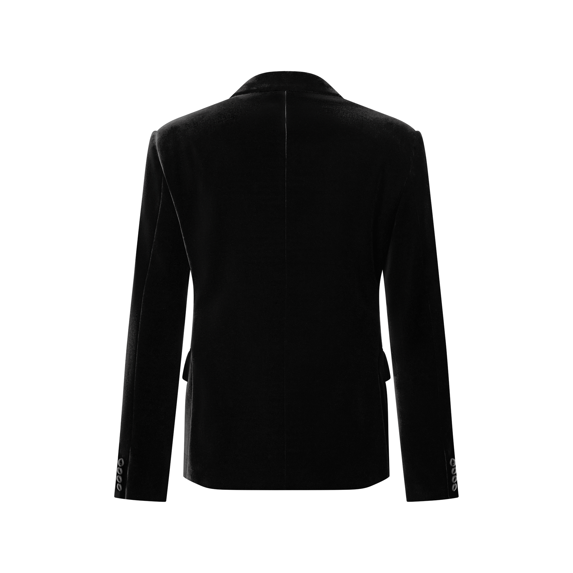 Men - Double-Breasted Velvet Jacket  Men Ready-to-Wear Blazers and Jackets | LOUIS VUITTON (Product zoom)