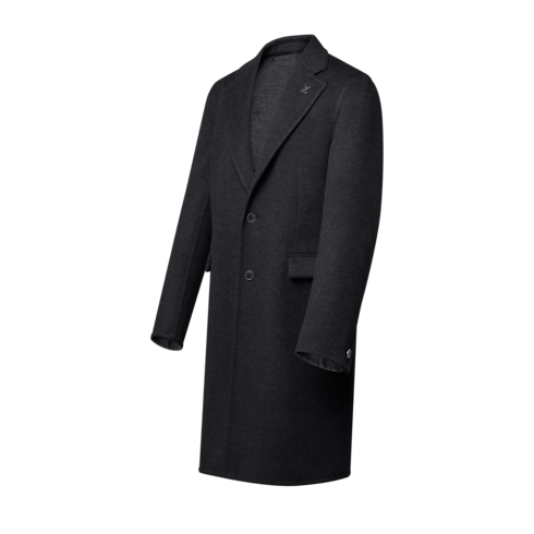 Men - Double Face Coat Men New In Men } | LOUIS VUITTON (Product zoom)