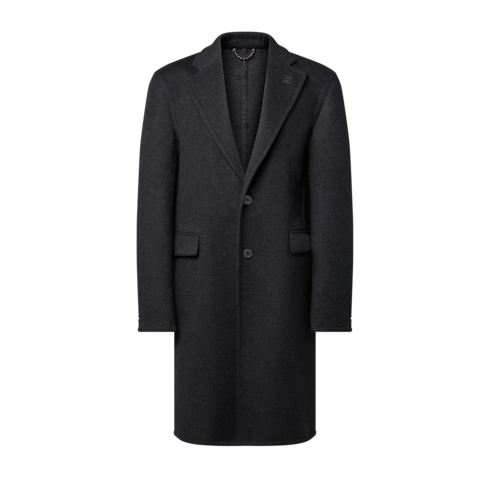 Men - Double Face Coat Men New In Men } | LOUIS VUITTON (Product zoom)