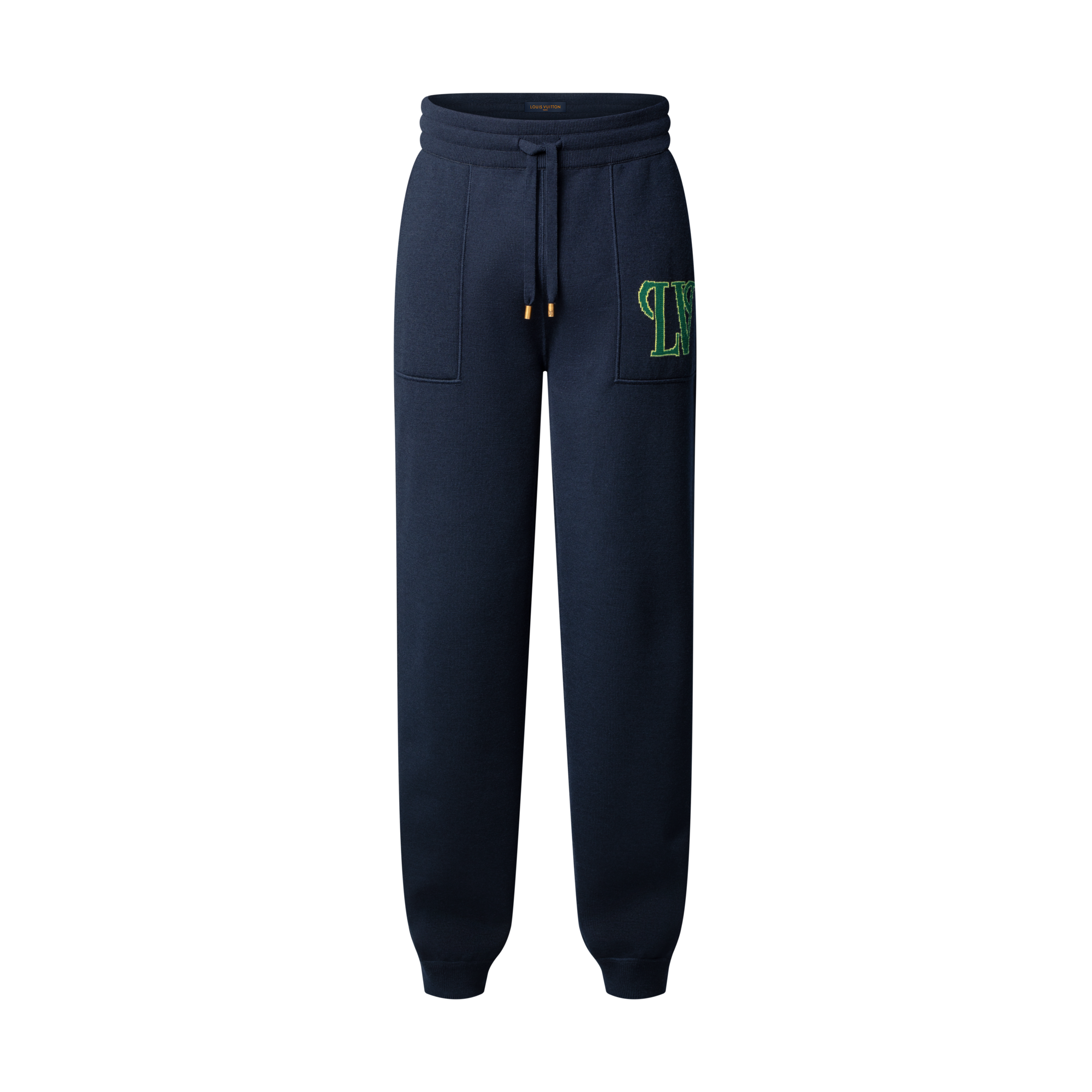 Men - Double Face Jogging Trousers  Men Ready-to-Wear Trousers | LOUIS VUITTON (Product zoom)