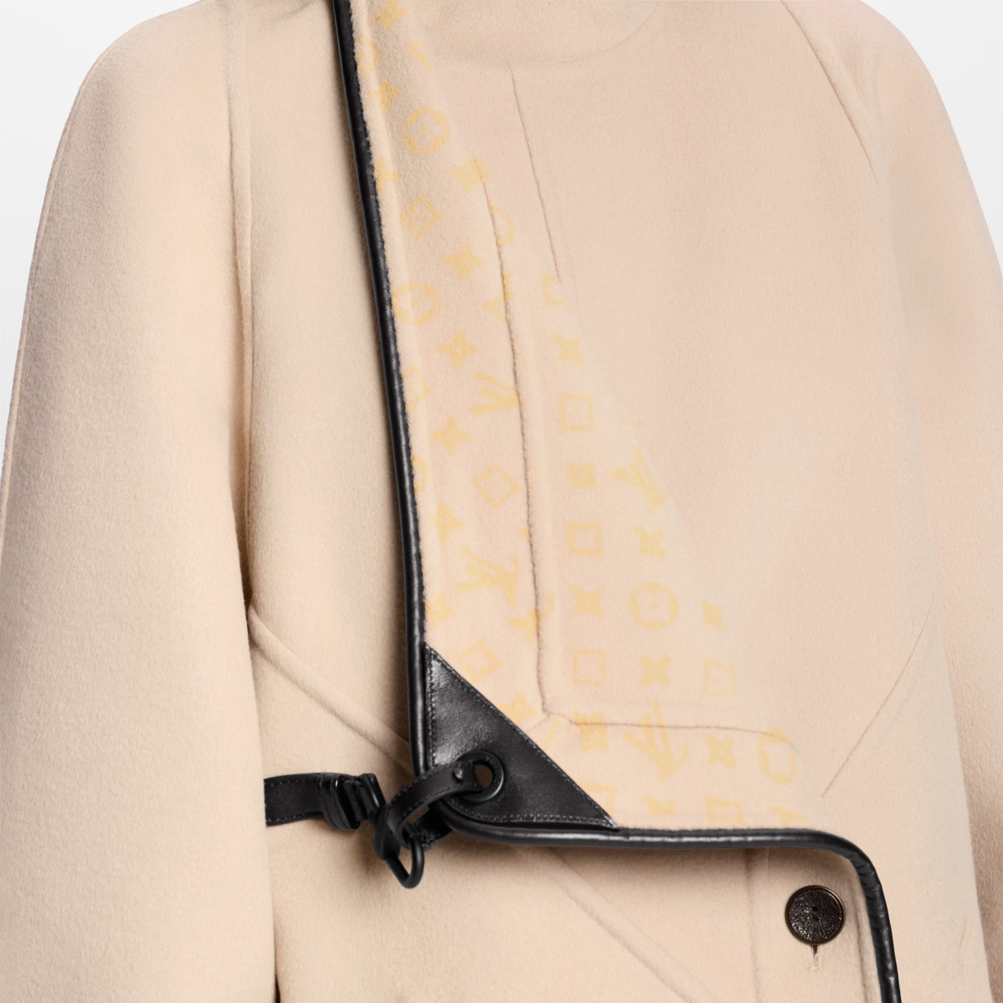 Women - Double Face Long Clip Front Coat  Women Ready-to-Wear Coats and Jackets | LOUIS VUITTON (Product zoom)