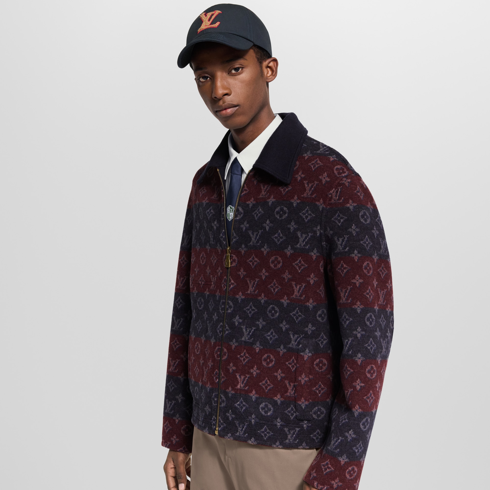 Men - Double Face Reversible Workwear Blouson  Men Ready-to-Wear Outerwear and Coats | LOUIS VUITTON (Product zoom)