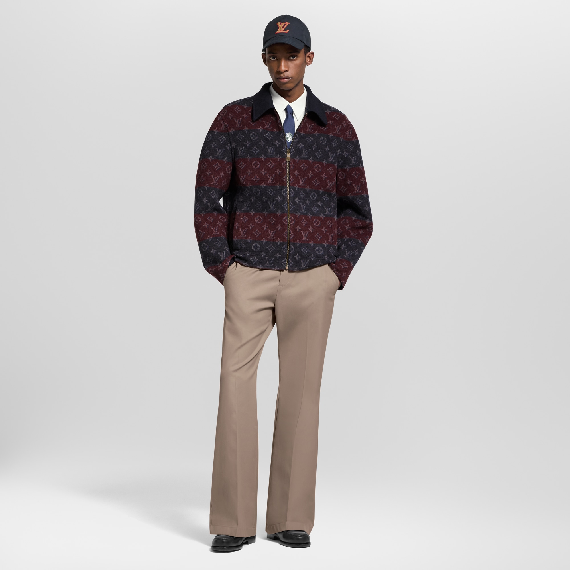 Men - Double Face Reversible Workwear Blouson  Men Ready-to-Wear Outerwear and Coats | LOUIS VUITTON (Product zoom)