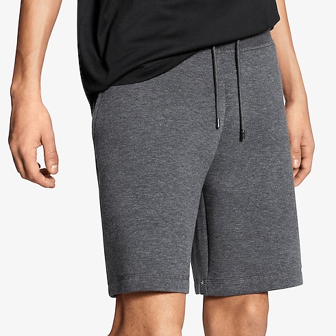 Men - Double-Face Travel Shorts Men Ready-to-Wear Trousers | LOUIS VUITTON (Product zoom)