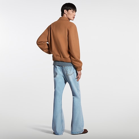 Men - Double-Faced Wool Blouson Men Ready-to-Wear Outerwear and Coats | LOUIS VUITTON (Product zoom)