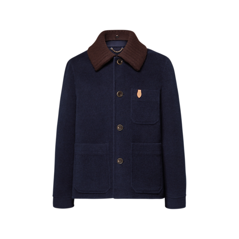 Men - Double-Faced Workwear Jacket Men Ready-to-Wear All Ready-to-Wear | LOUIS VUITTON (Product zoom)