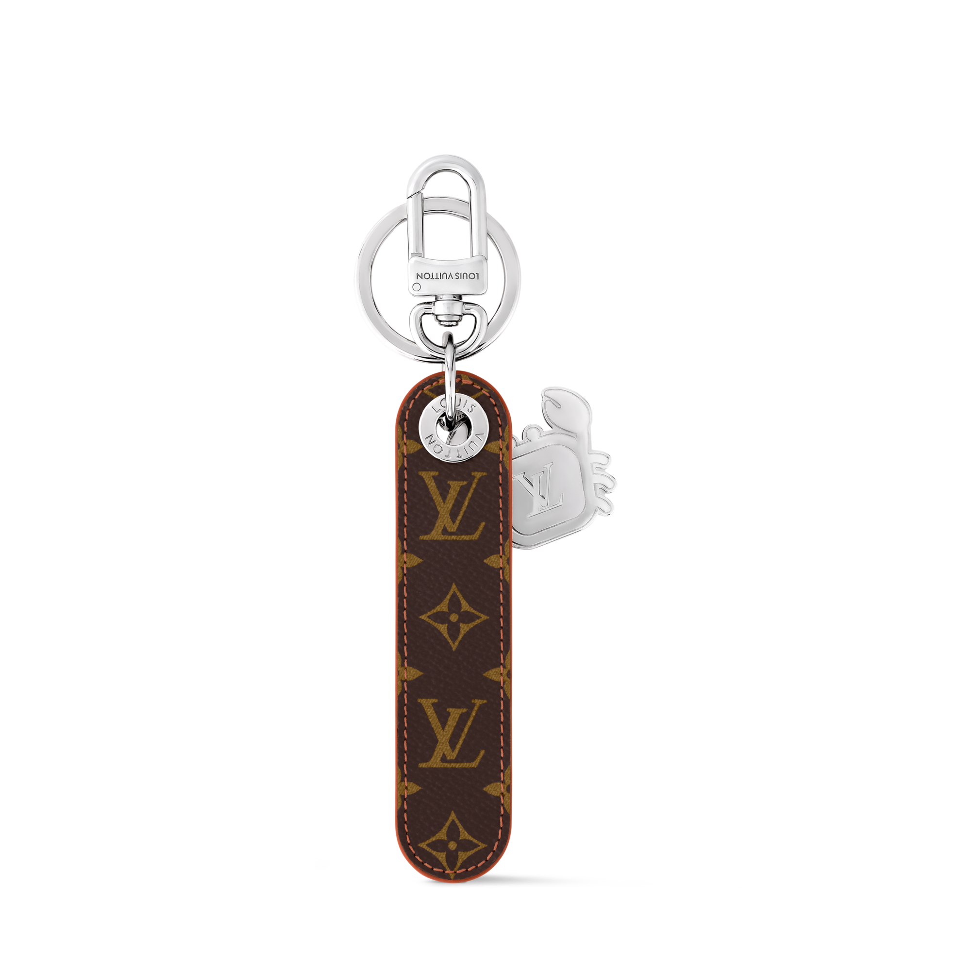 Men - Dragonne Tab Key Holder and Bag Charm S00 Men Accessories Bag Charms and Keyholders | LOUIS VUITTON (Product zoom)