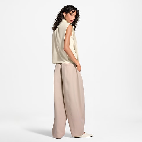 Women - Drape Front Top Women Ready-to-Wear Tops and Shirts | LOUIS VUITTON (Product zoom)