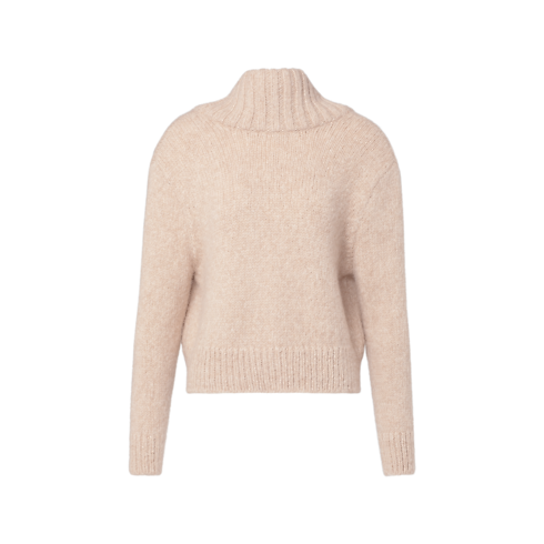 Women - Draped Collar Jumper Women Ready-to-Wear Knitwear | LOUIS VUITTON (Product zoom)