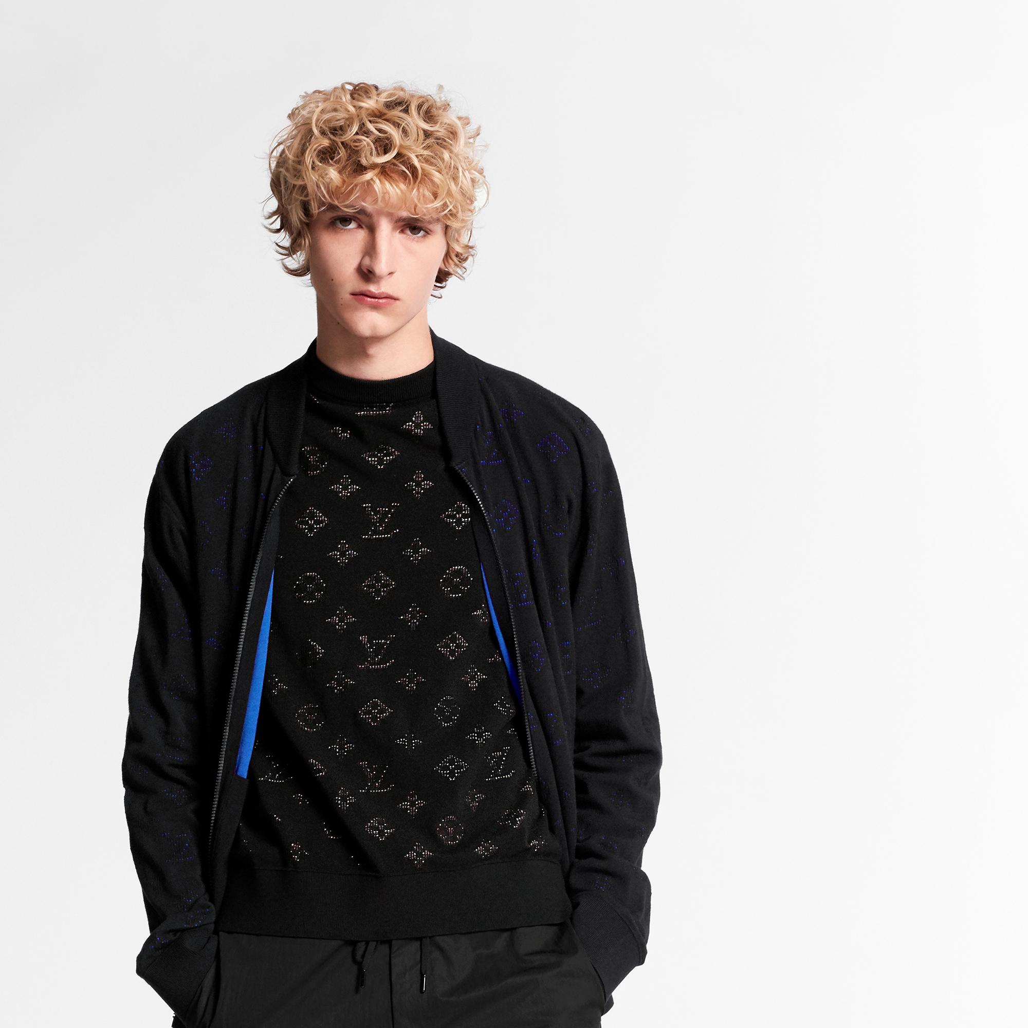 Drop Needle Monogram Bomber - Luxury 