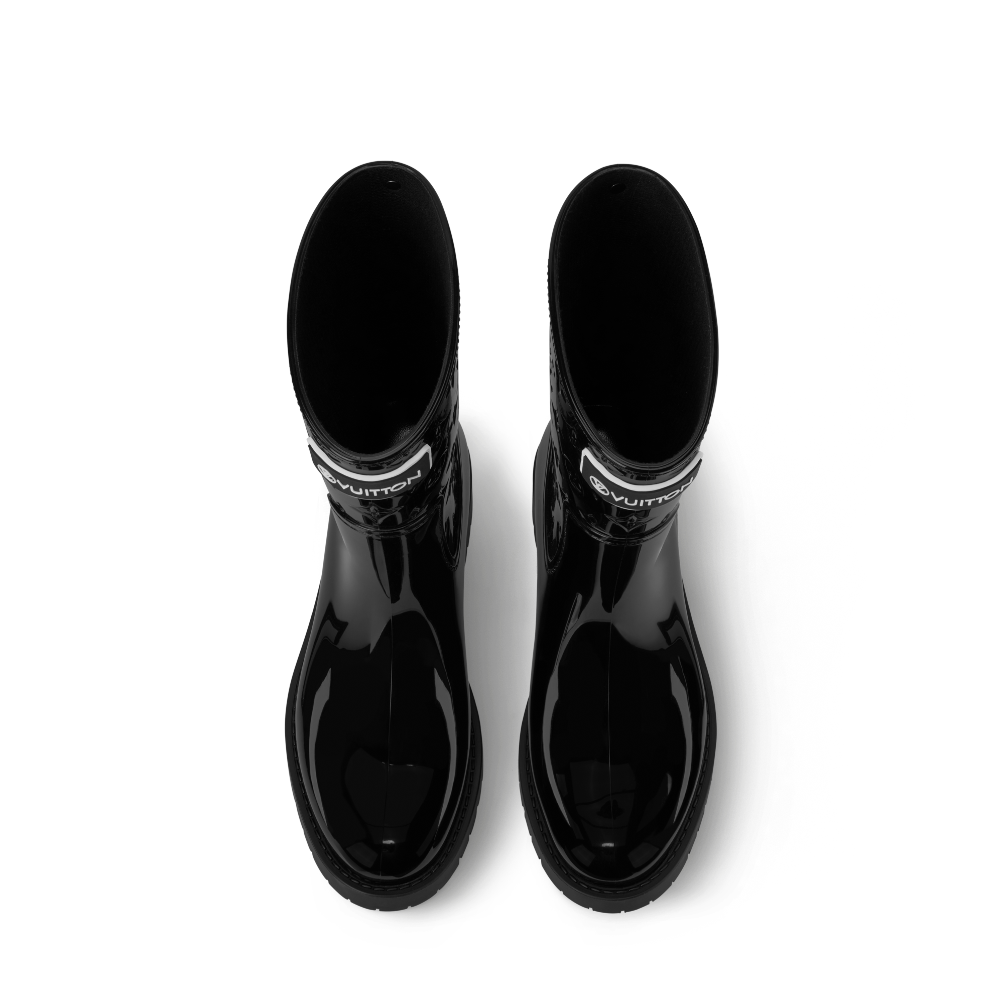 Women - Drops Flat Half Rain Boots  Women Shoes Boots and Ankle Boots | LOUIS VUITTON (Product zoom)