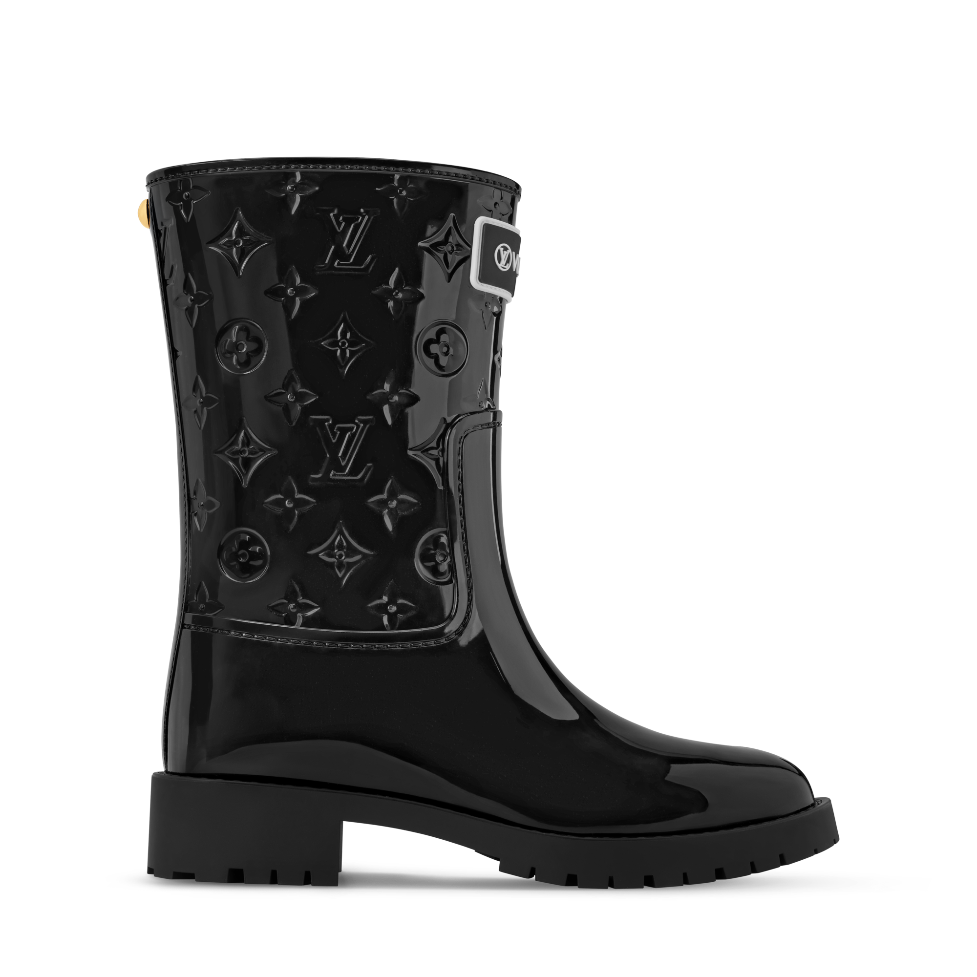 Women - Drops Flat Half Rain Boots  Women Shoes Boots and Ankle Boots | LOUIS VUITTON (Product zoom)