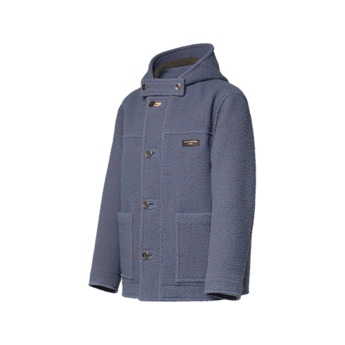 Duffle Parka With Reversible Padded Liner side view