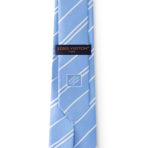 Men - Ecu Stripes Tie S00 Men Accessories Ties and Pocket Squares | LOUIS VUITTON (Product zoom)