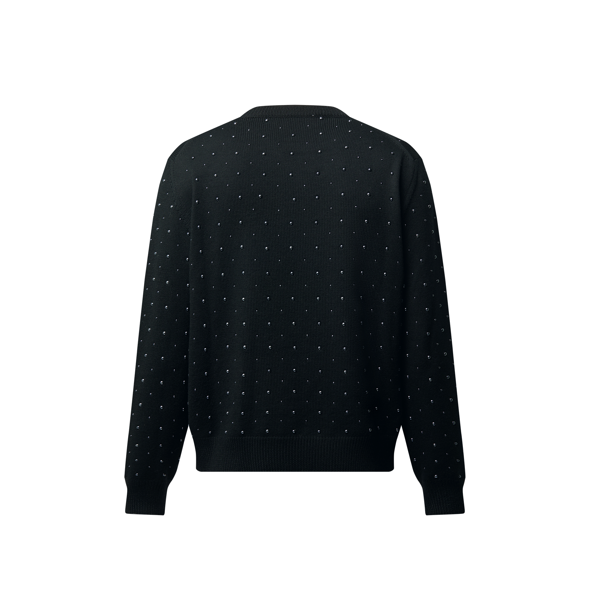 Men - Embellished Crewneck  Men Ready-to-Wear All Ready-to-Wear | LOUIS VUITTON (Product zoom)