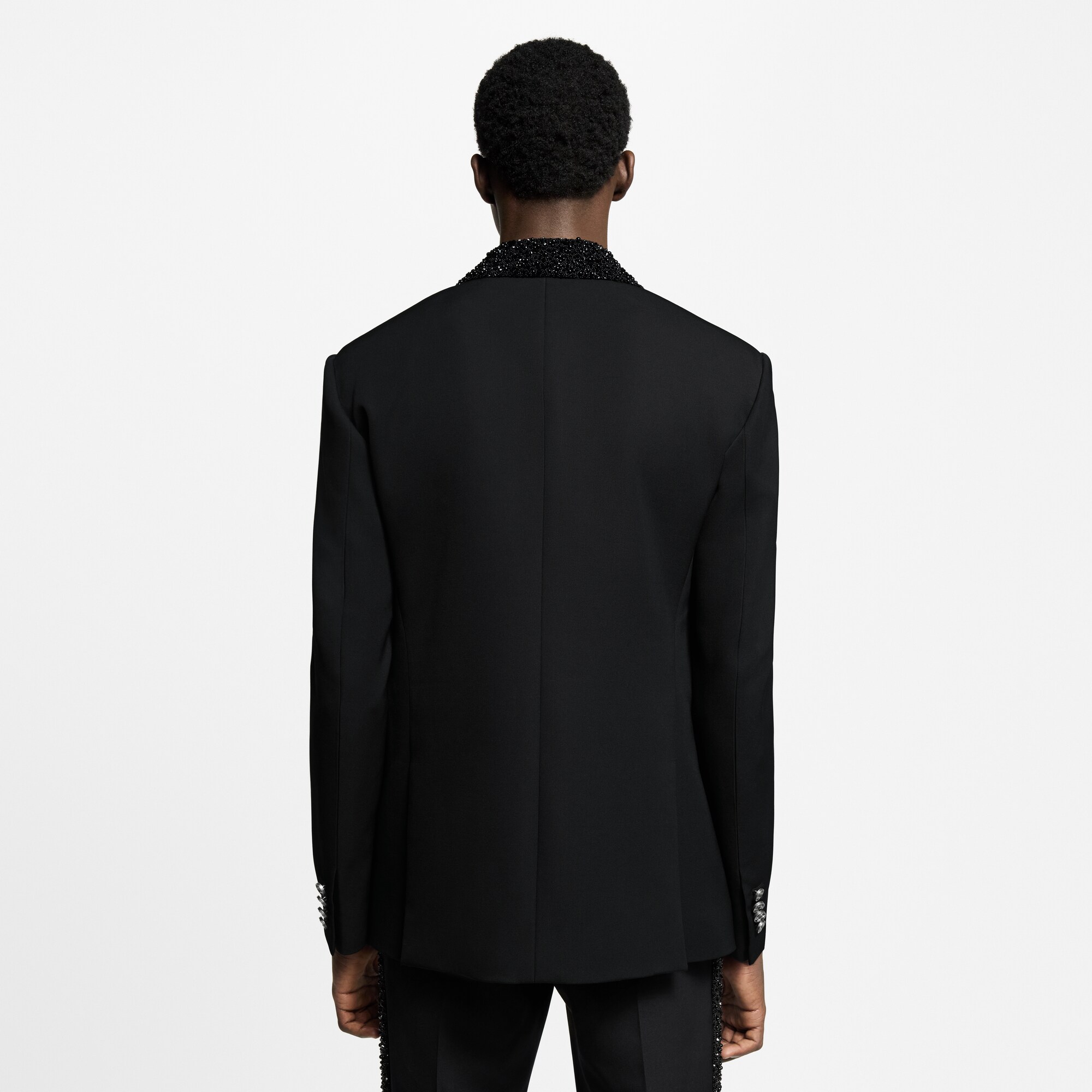 Men - Embellished Evening Tuxedo  Men Ready-to-Wear Blazers and Jackets | LOUIS VUITTON (Product zoom)