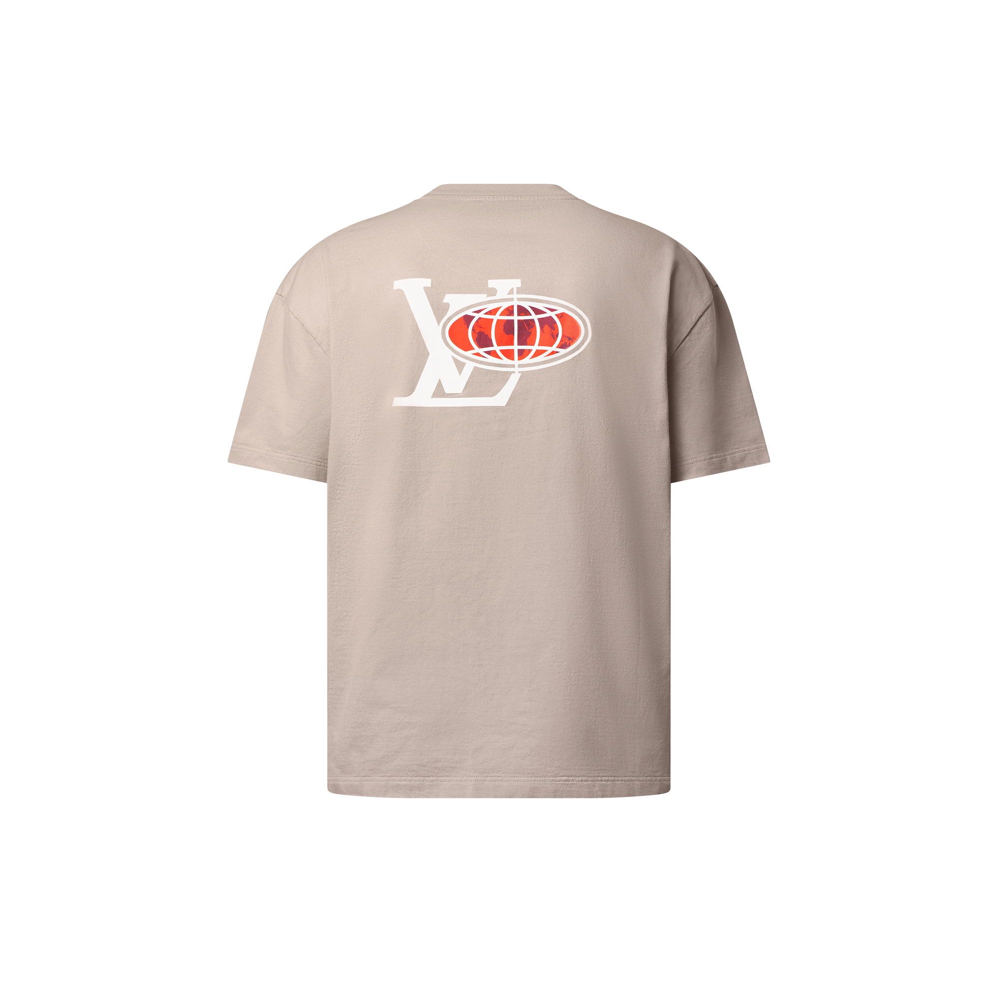 Men - Embellished Graphic Cotton T-Shirt  Men Ready-to-Wear T-Shirts and Polos | LOUIS VUITTON (Product zoom)