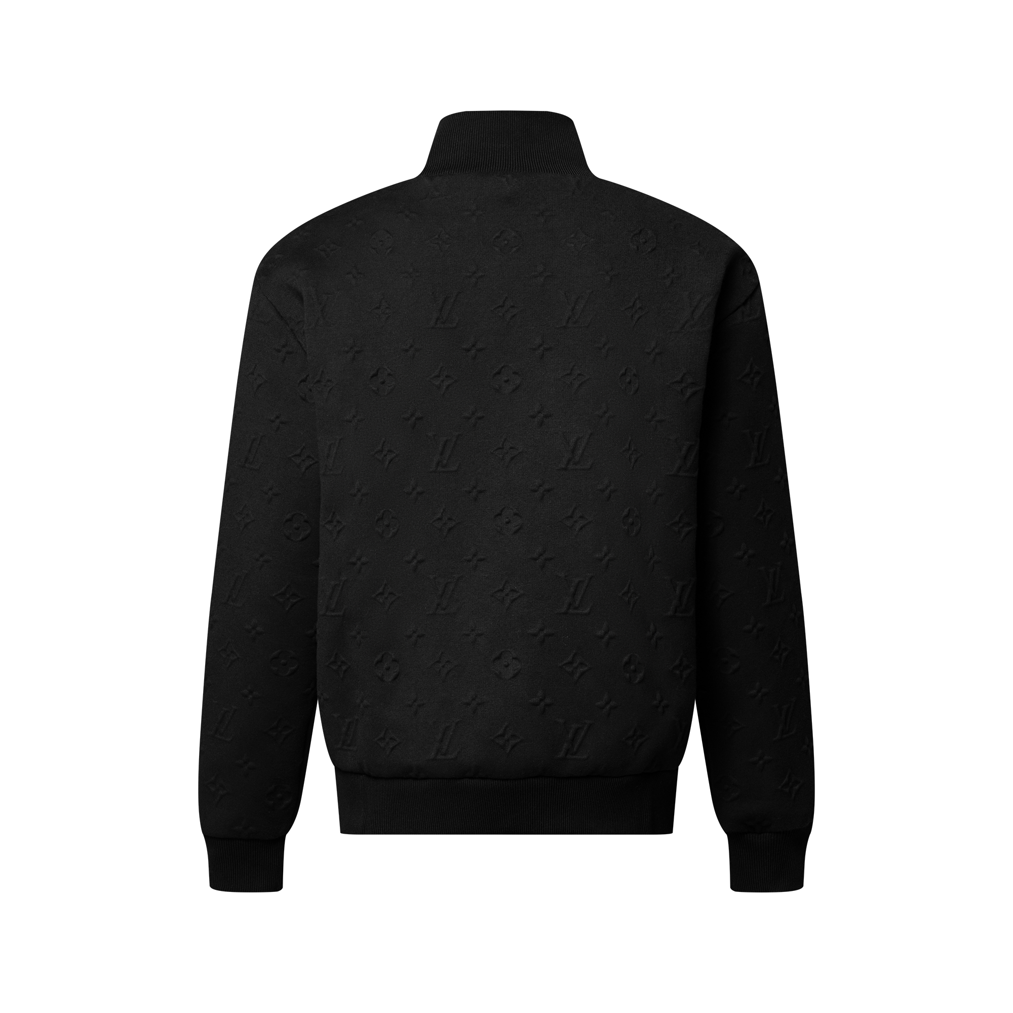 Men - Embossed Monogram Jersey Tracksuit Top  Men Ready-to-Wear All Ready-to-Wear | LOUIS VUITTON (Product zoom)