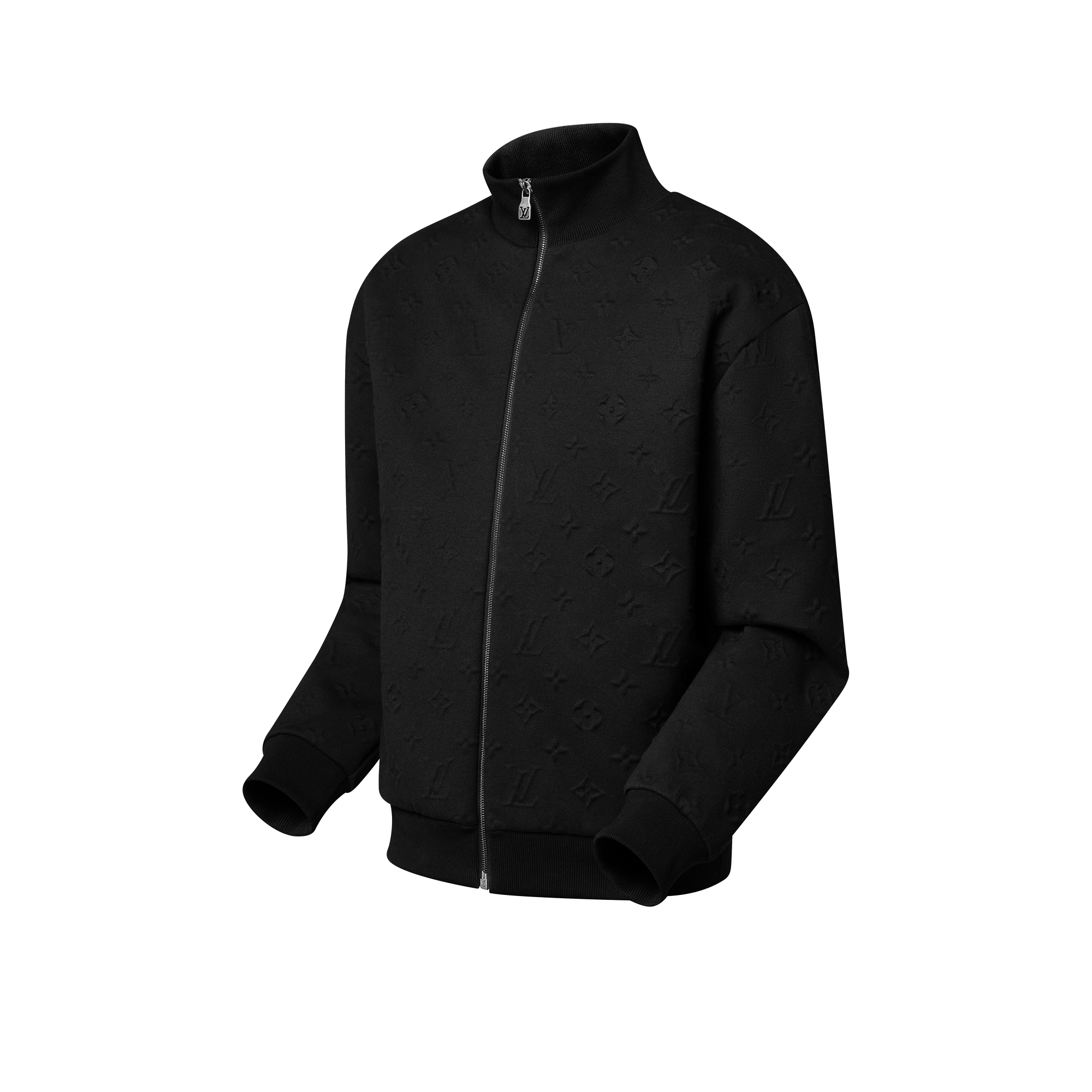 Men - Embossed Monogram Jersey Tracksuit Top  Men Ready-to-Wear All Ready-to-Wear | LOUIS VUITTON (Product zoom)