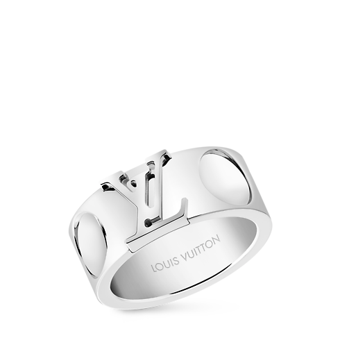 Jewellery - Empreinte Large Ring, White Gold Jewellery Categories All Fine Jewellery | LOUIS VUITTON (Product zoom)