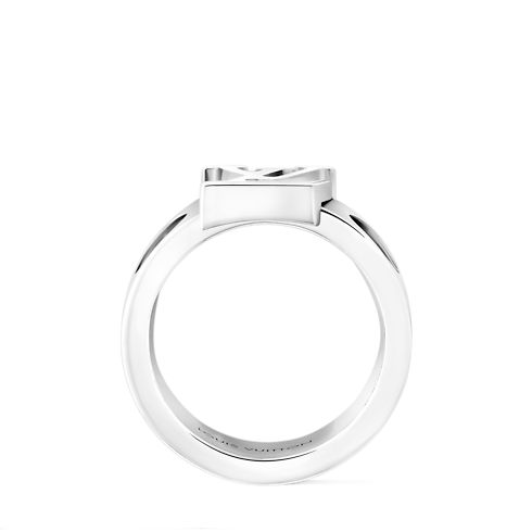 Jewellery - Empreinte Large Ring, White Gold Jewellery Categories All Fine Jewellery | LOUIS VUITTON (Product zoom)