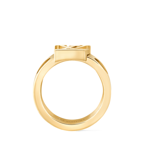 Jewellery - Empreinte Large Ring, Yellow Gold Jewellery Categories All Fine Jewellery | LOUIS VUITTON (Product zoom)