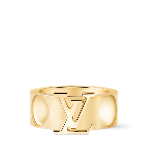 Jewellery - Empreinte Large Ring, Yellow Gold Jewellery Categories All Fine Jewellery | LOUIS VUITTON (Product zoom)