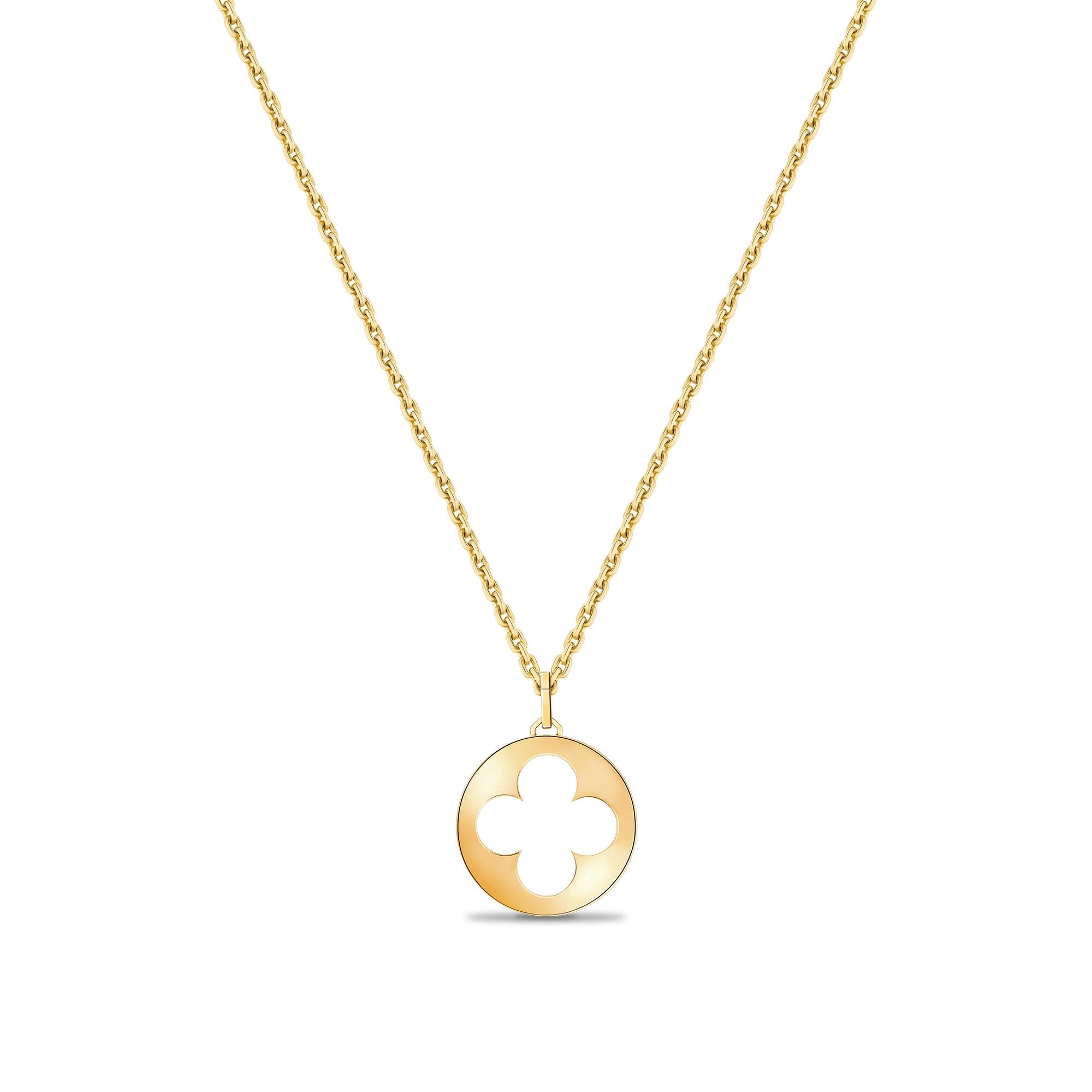 Jewellery - Empreinte Medallion, Yellow Gold  Jewellery Categories Necklaces and Pendants | LOUIS VUITTON (Product zoom)