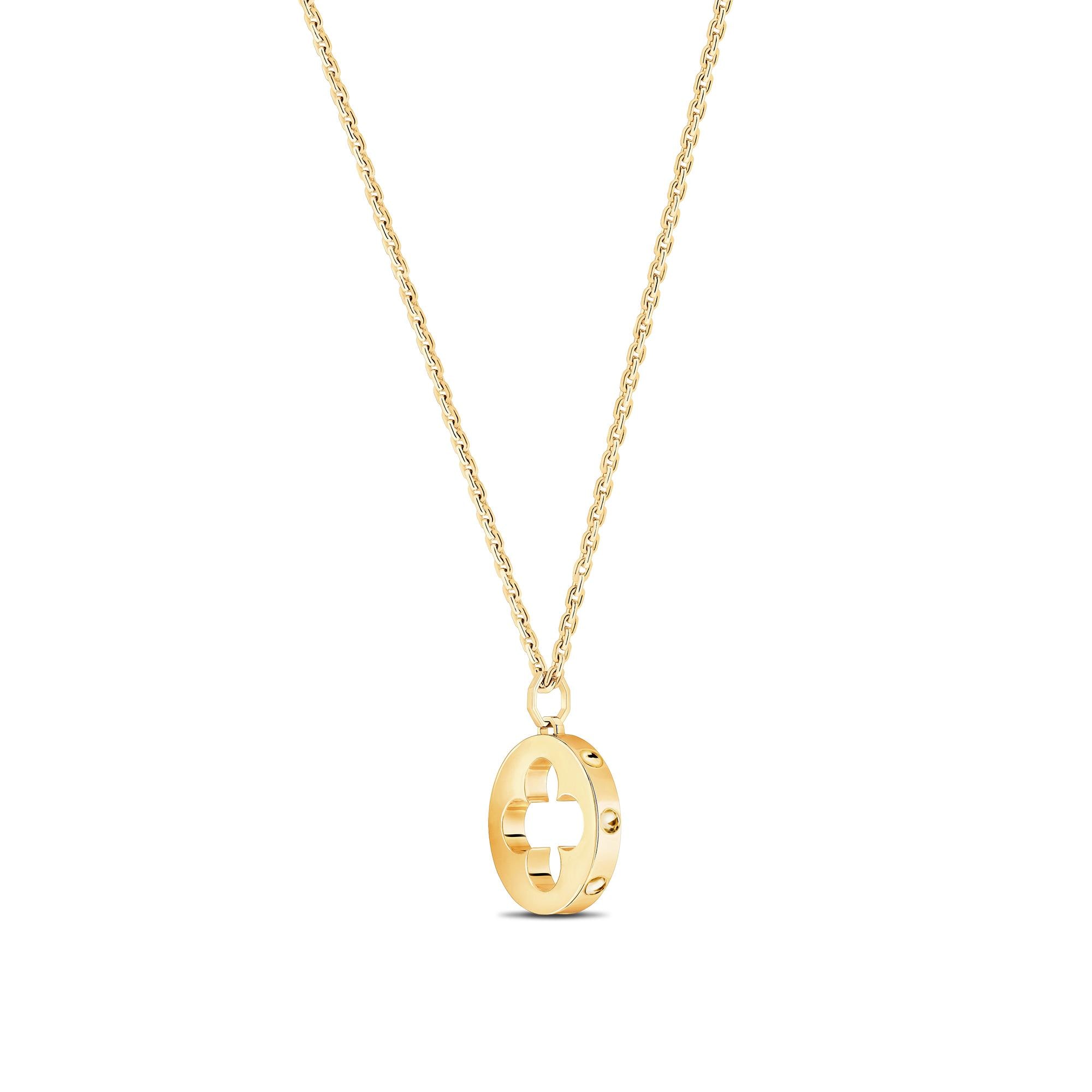 Jewellery - Empreinte Medallion, Yellow Gold  Jewellery Categories Necklaces and Pendants | LOUIS VUITTON (Product zoom)
