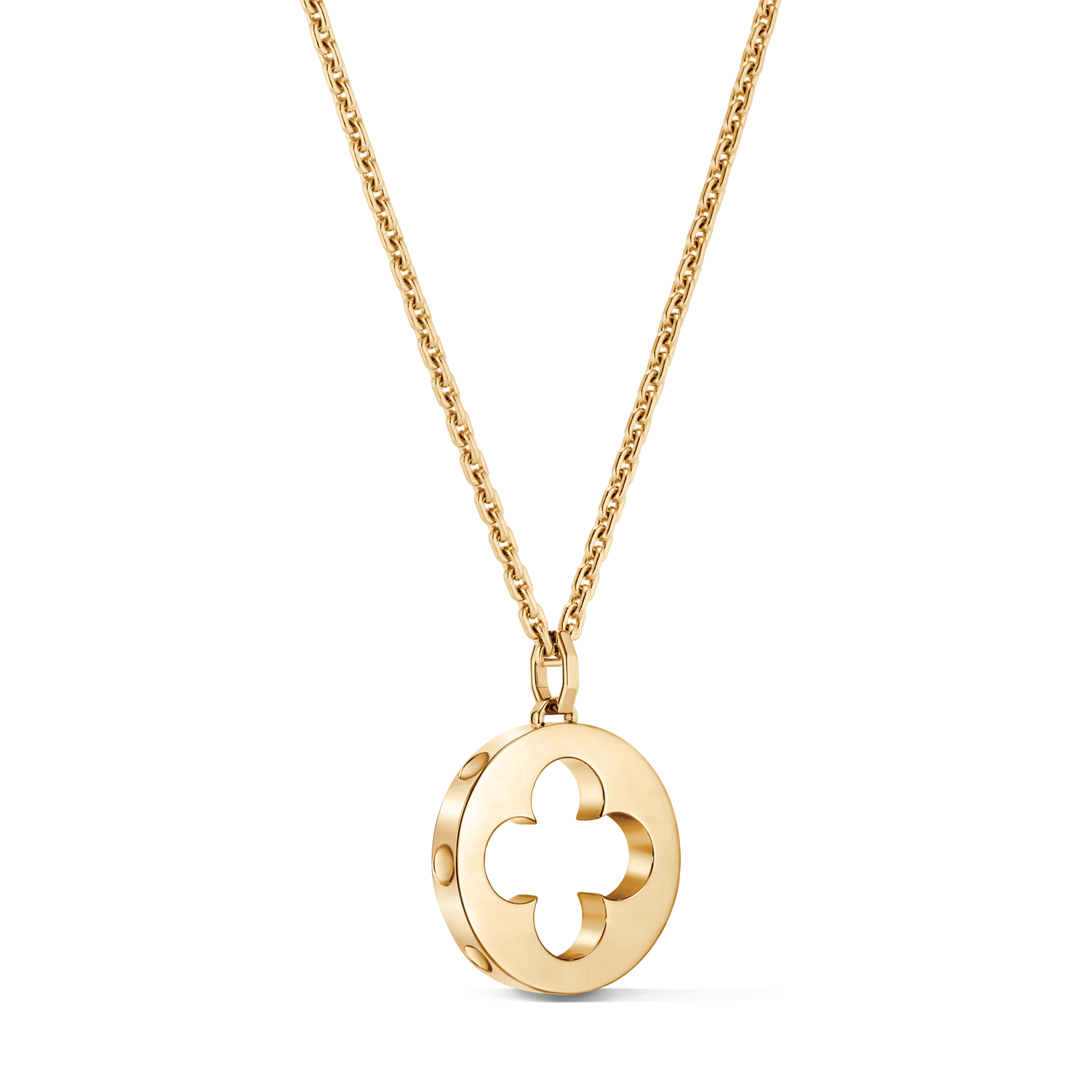 Jewellery - Empreinte Medallion, Yellow Gold  Jewellery Categories Necklaces and Pendants | LOUIS VUITTON (Product zoom)