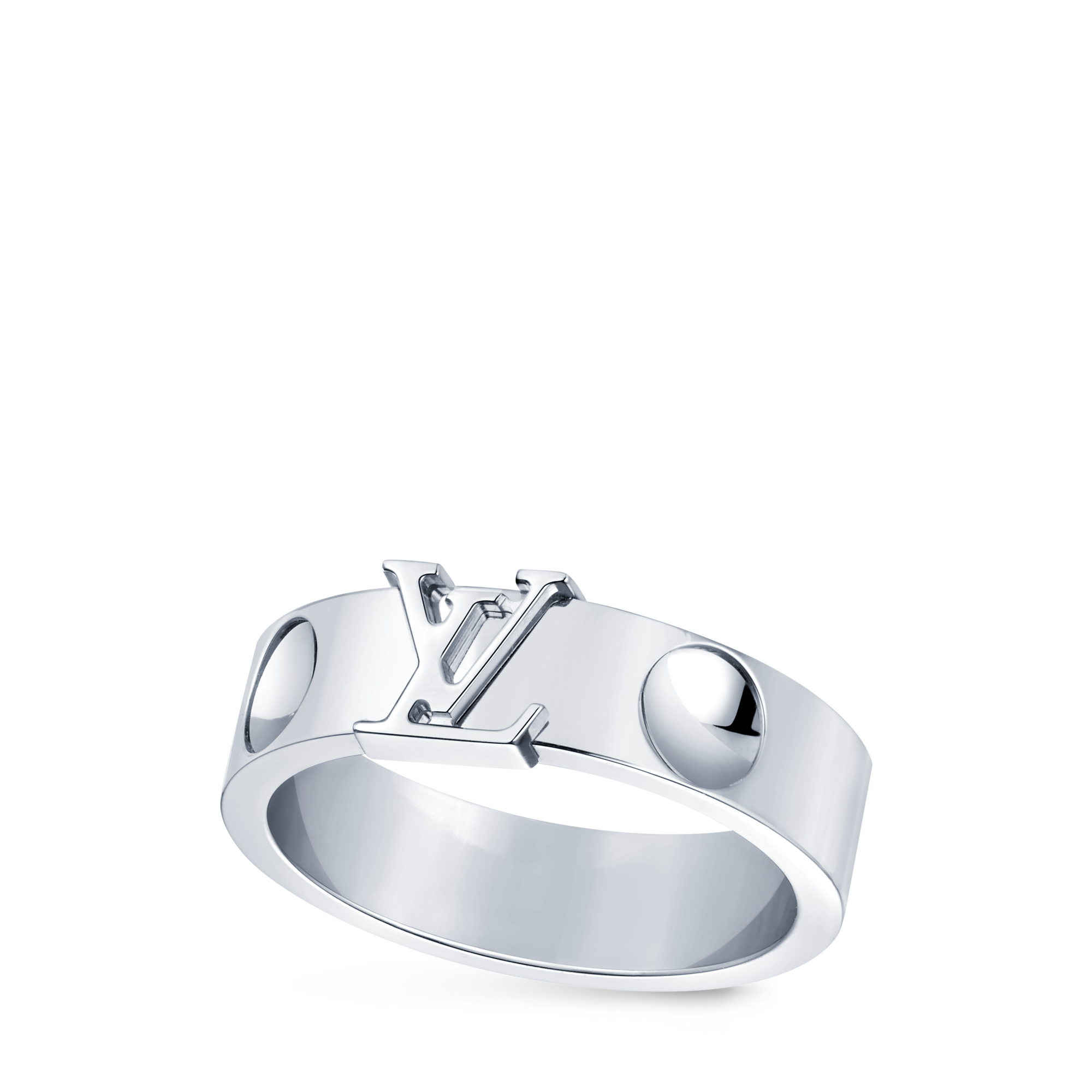 Empreinte Ring, White Gold - Luxury Silver | LOUIS VUITTON