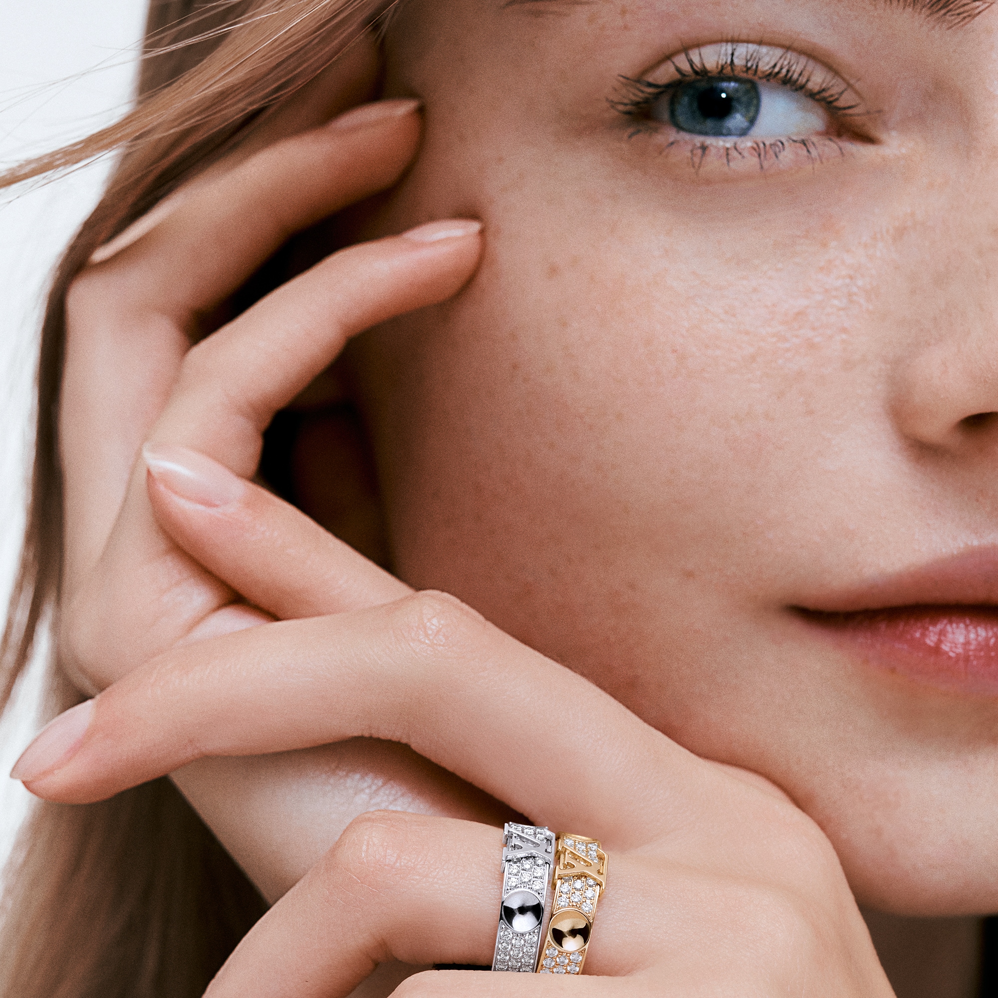 Jewellery - Empreinte Ring, Yellow Gold And Diamonds  Jewellery Categories All Fine Jewellery | LOUIS VUITTON (Product zoom)