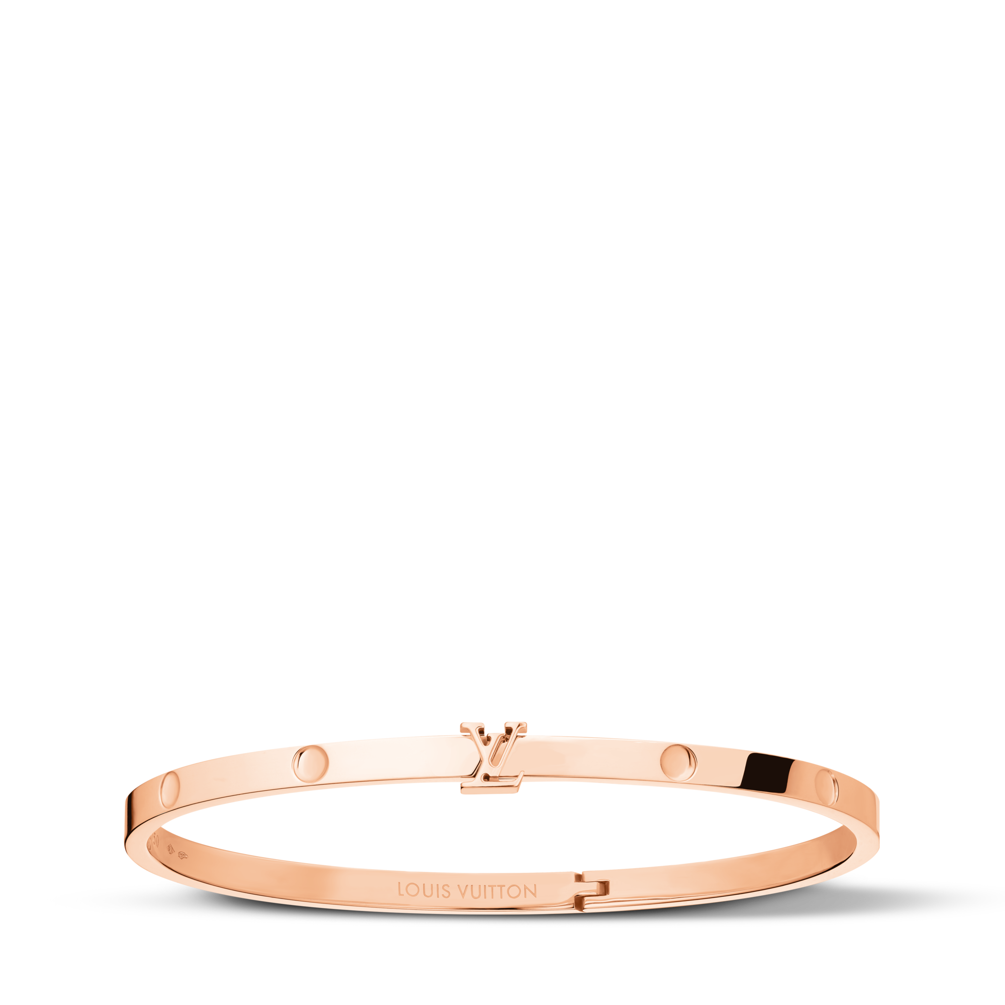 Jewellery - Empreinte Small Bangle, Pink Gold  Jewellery Categories Bracelets | LOUIS VUITTON (Product zoom)