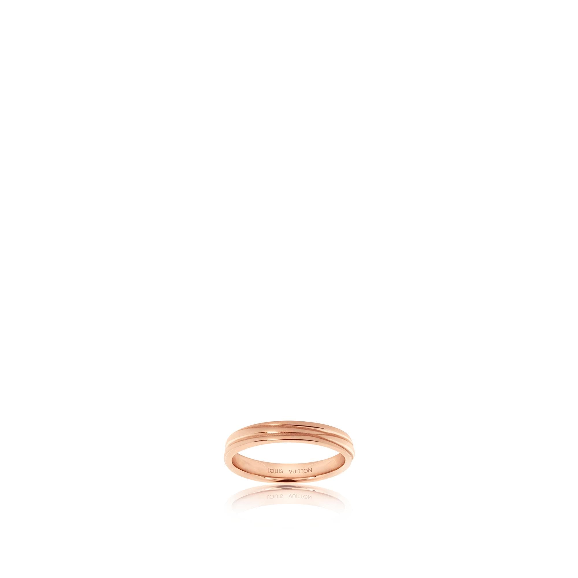 Jewellery - Epi wedding band, pink gold  Jewellery Categories All Fine Jewellery | LOUIS VUITTON (Product zoom)