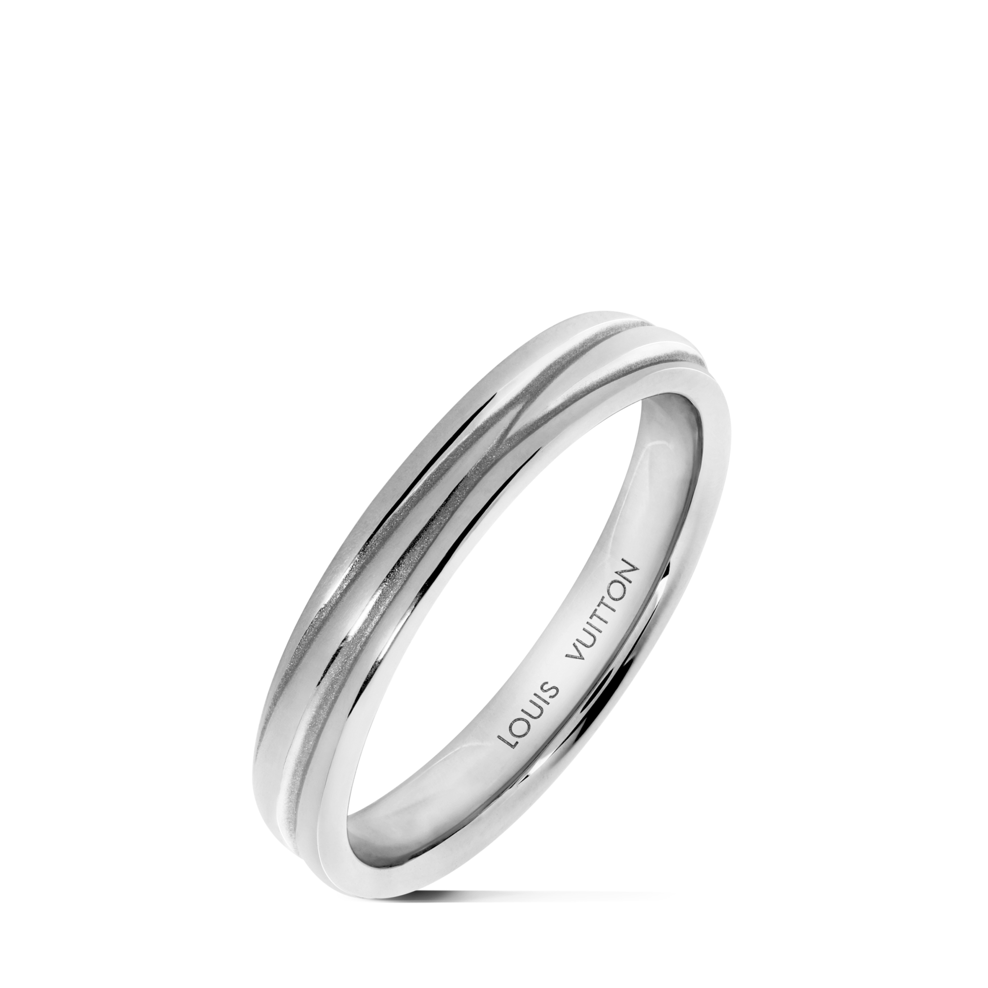 Jewellery - Epi wedding band, platinum  Jewellery Categories All Fine Jewellery | LOUIS VUITTON (Product zoom)