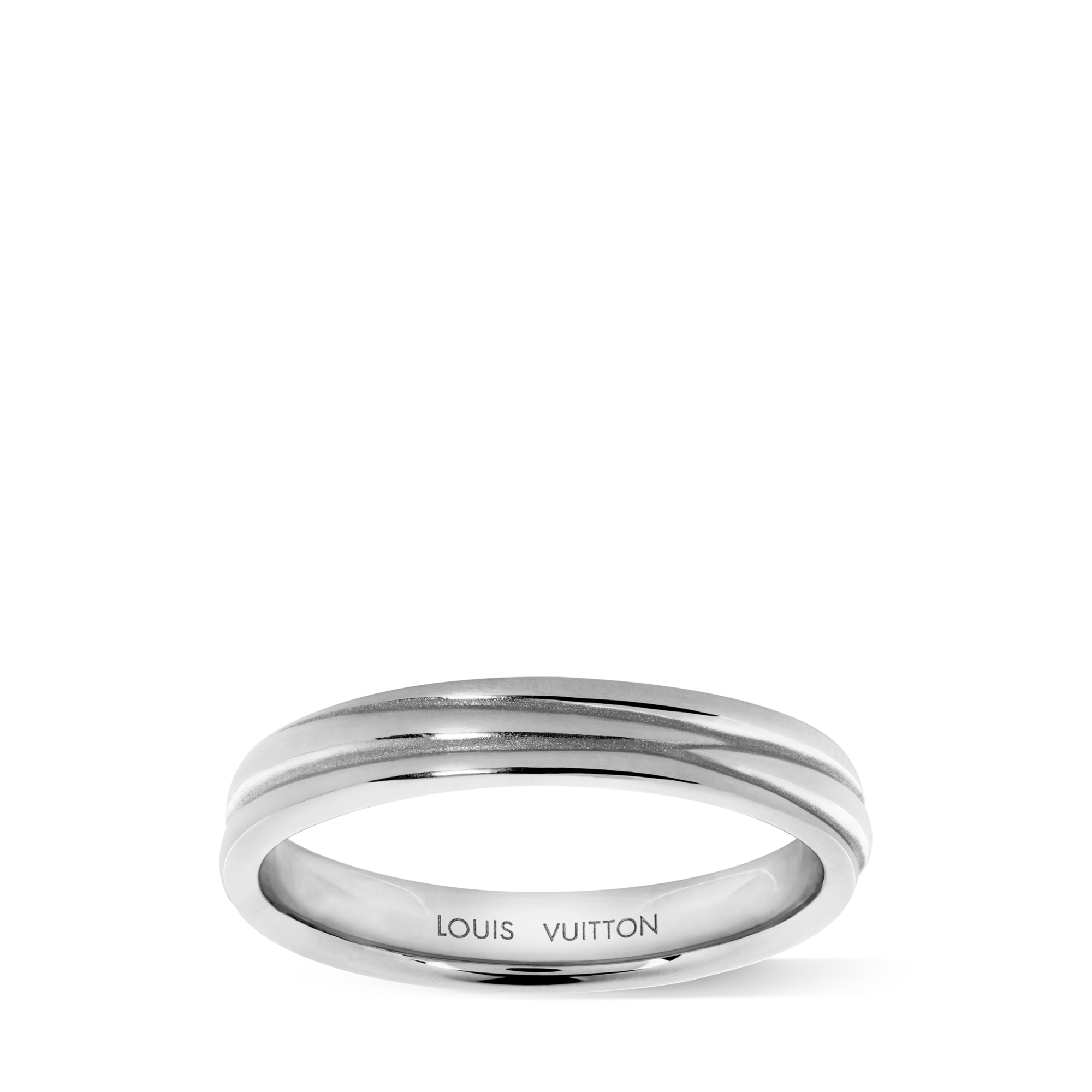 Jewellery - Epi wedding band, platinum  Jewellery Categories All Fine Jewellery | LOUIS VUITTON (Product zoom)