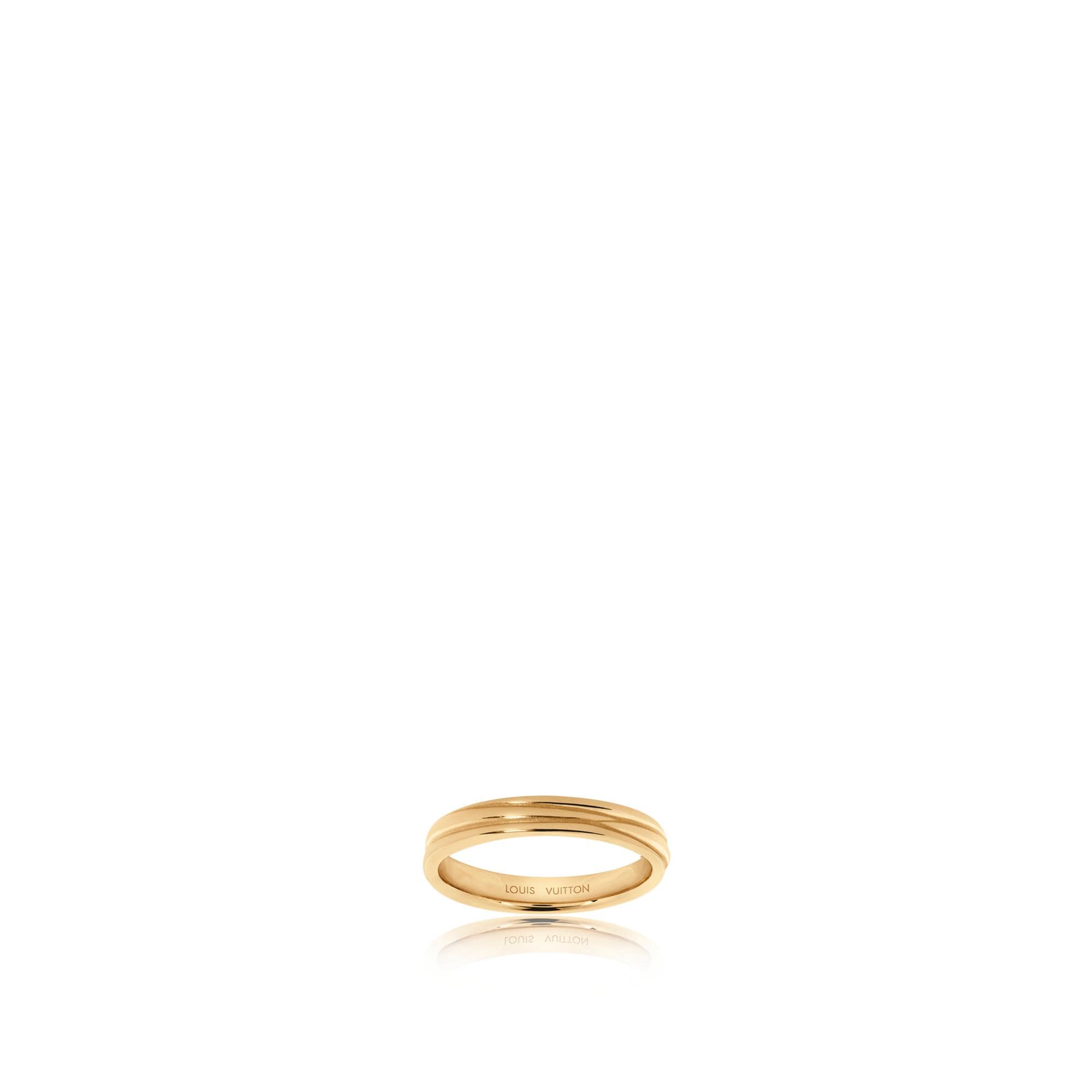 Jewellery - Epi wedding band, yellow gold  Jewellery Categories All Fine Jewellery | LOUIS VUITTON (Product zoom)