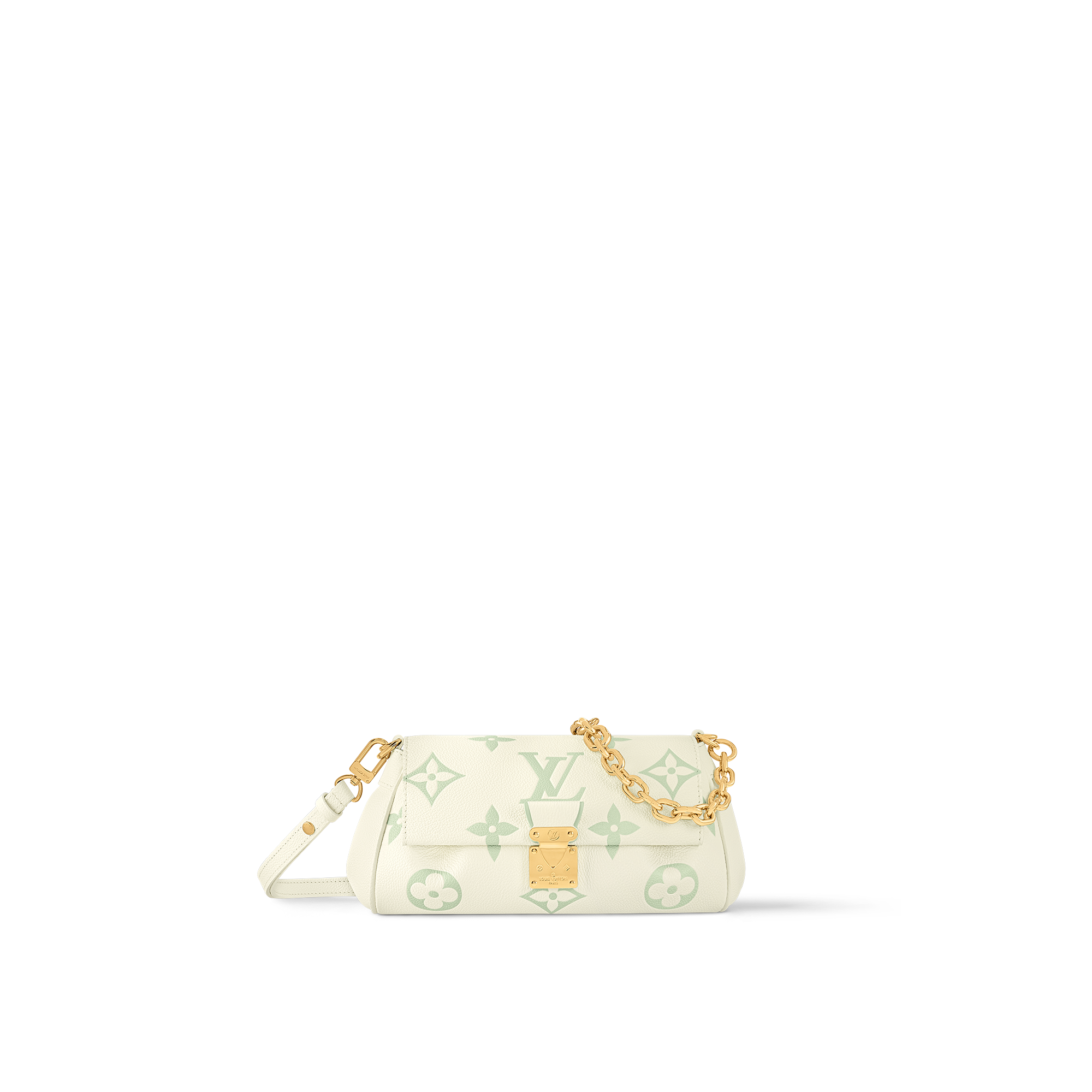 Favourite Bag - Luxury Bicolour Monogram Empreinte Leather Grey 