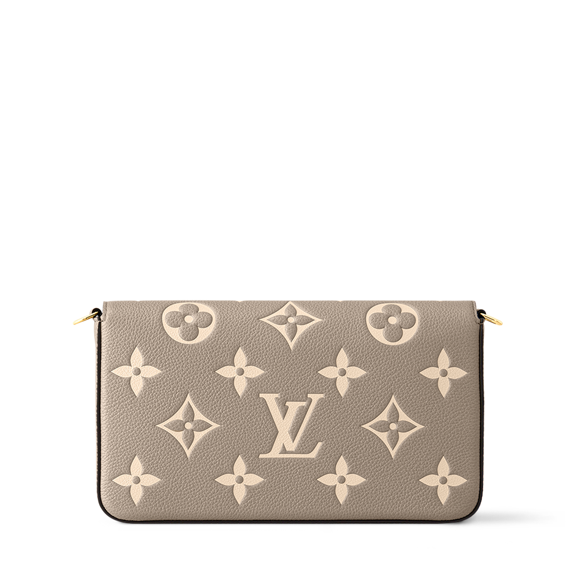 Félicie Pochette Bag - Luxury Monogram Empreinte Leather Grey | LOUIS  VUITTON